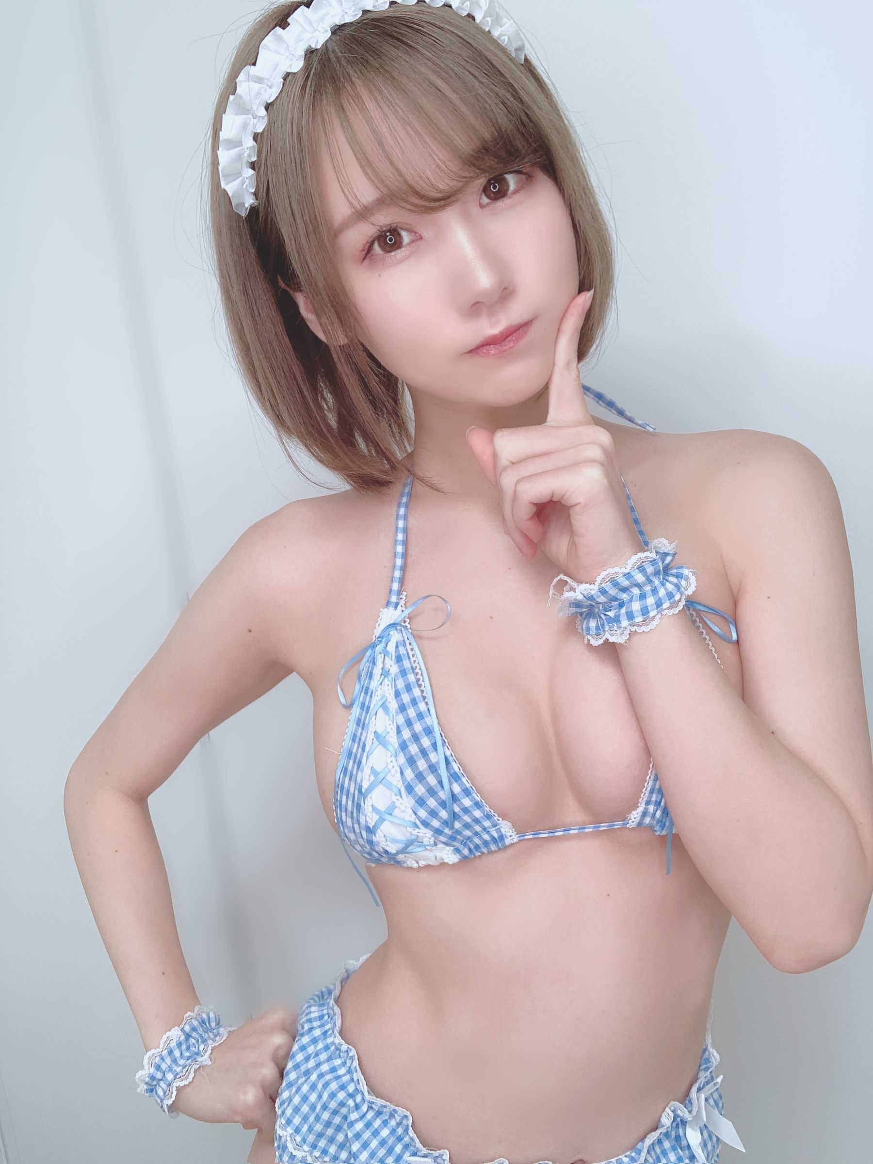 日本甜美COSERけんけん[fantia] 2020.09 ギンガムチェック [13P]