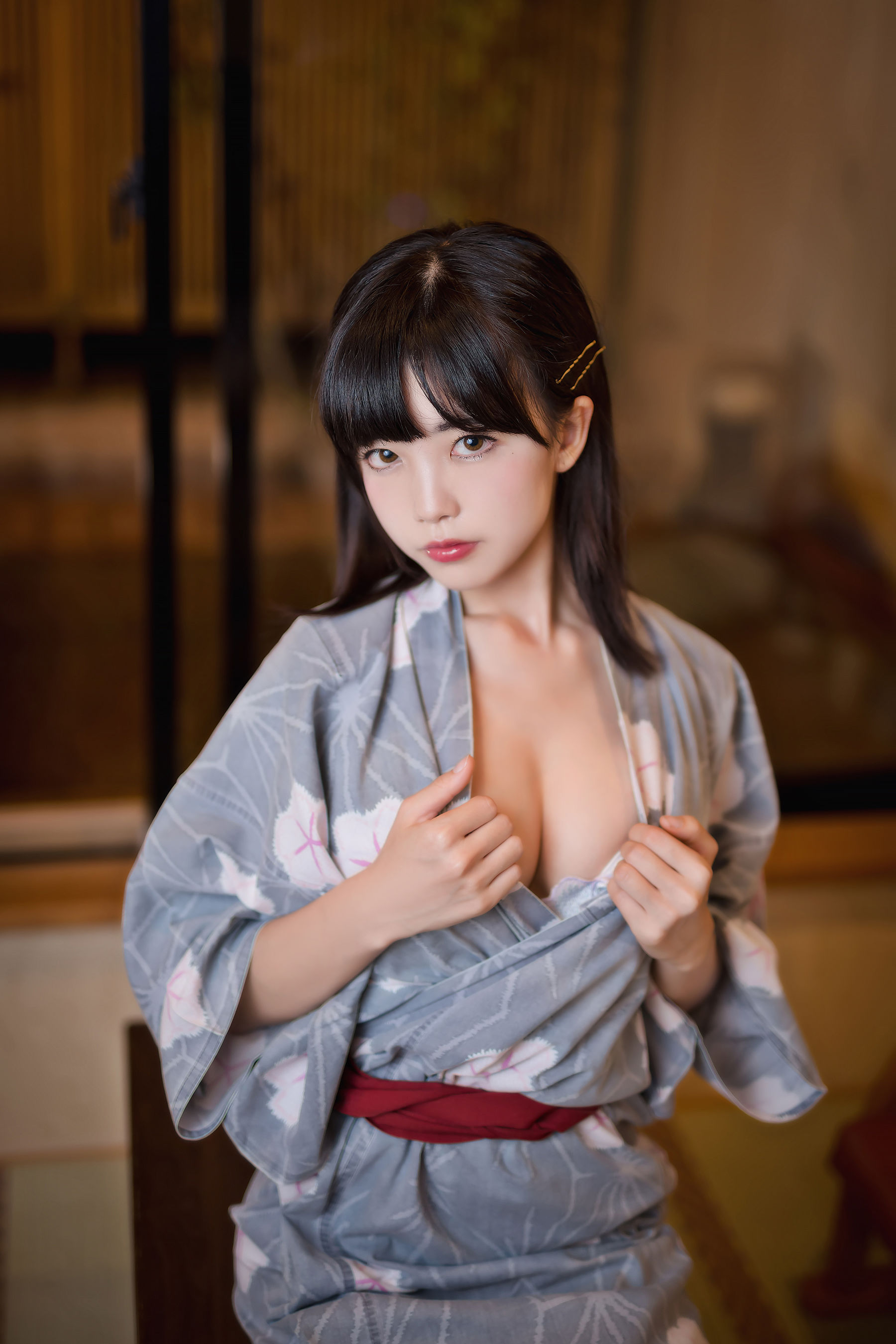 [Cosplay写真] 动漫博主水淼aqua – 浴衣 [20P]