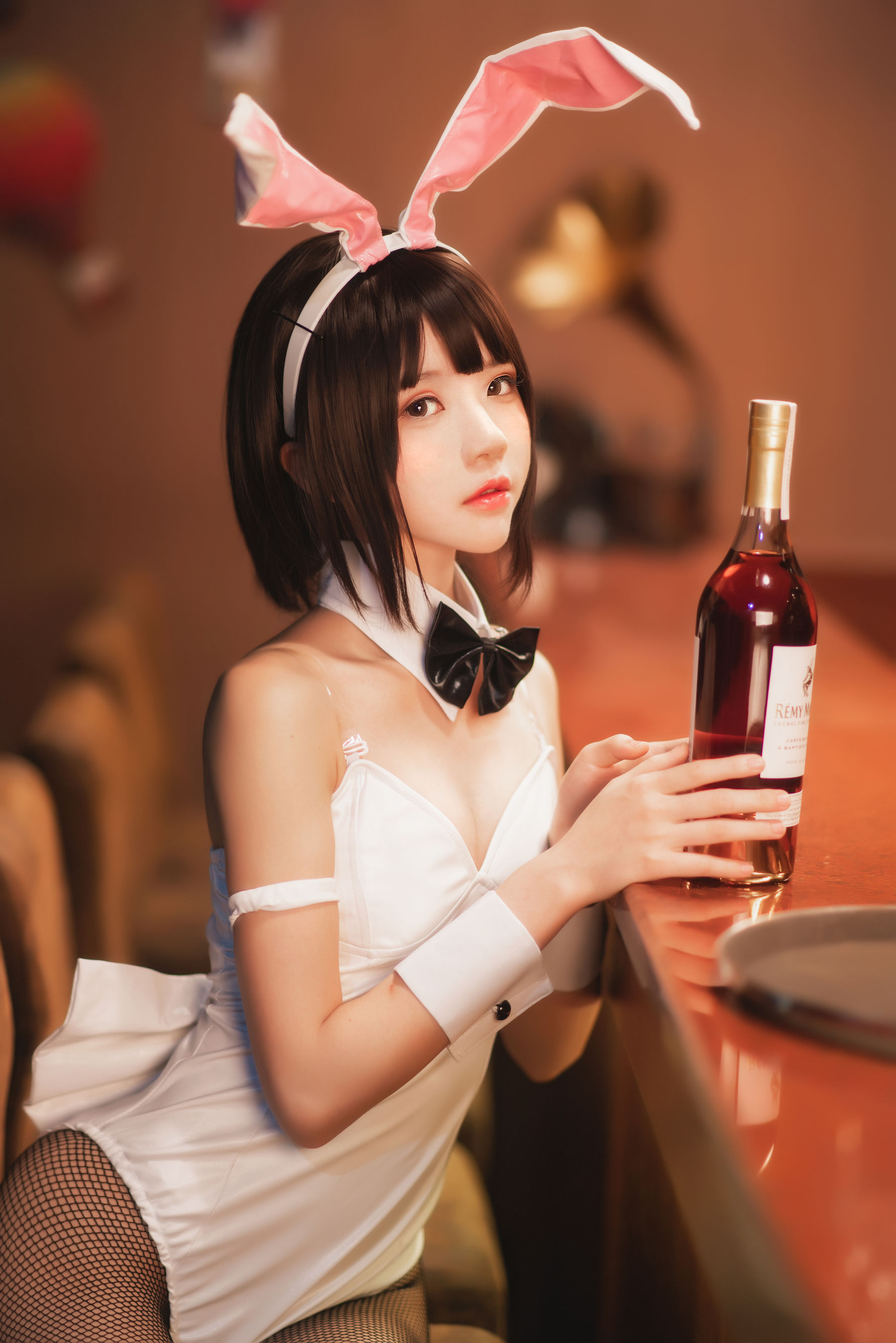 [萝莉COS] 桜桃喵《(加藤惠)兔女郎》 [29P]