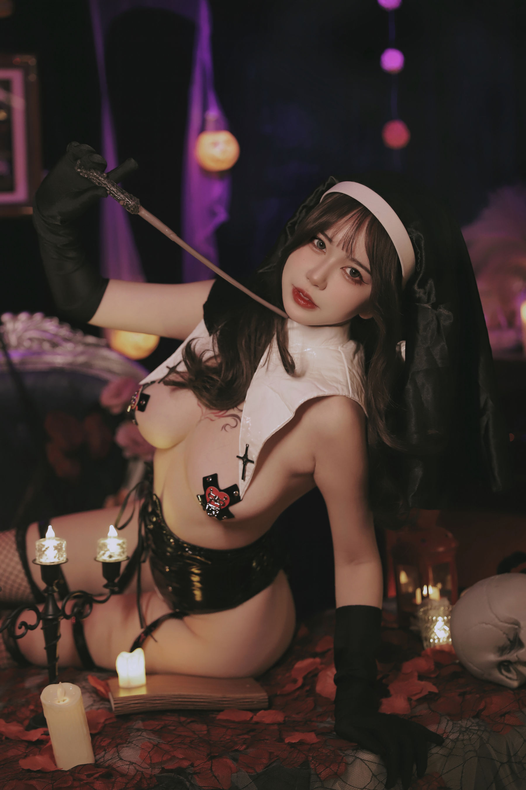Tina很妖孽呀 – 万圣修女 [72P]