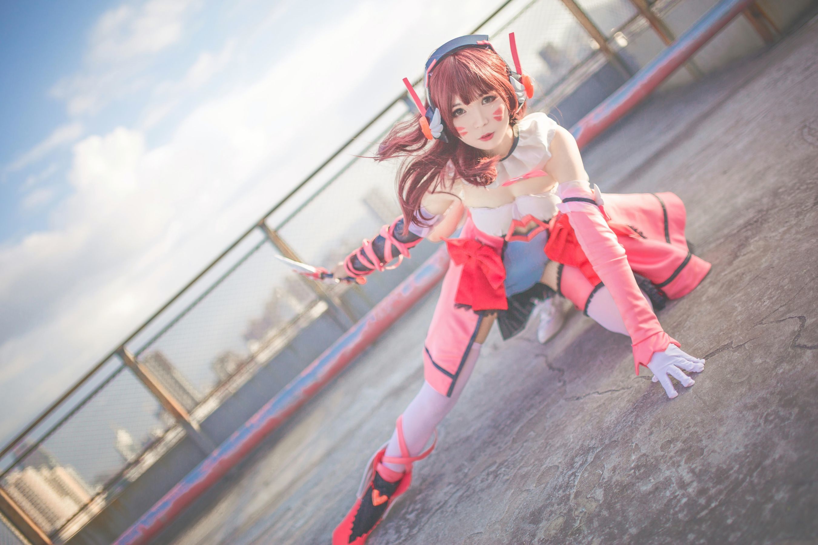 动漫博主北之北 – 守望先锋 魔法少女D.VA [10P]