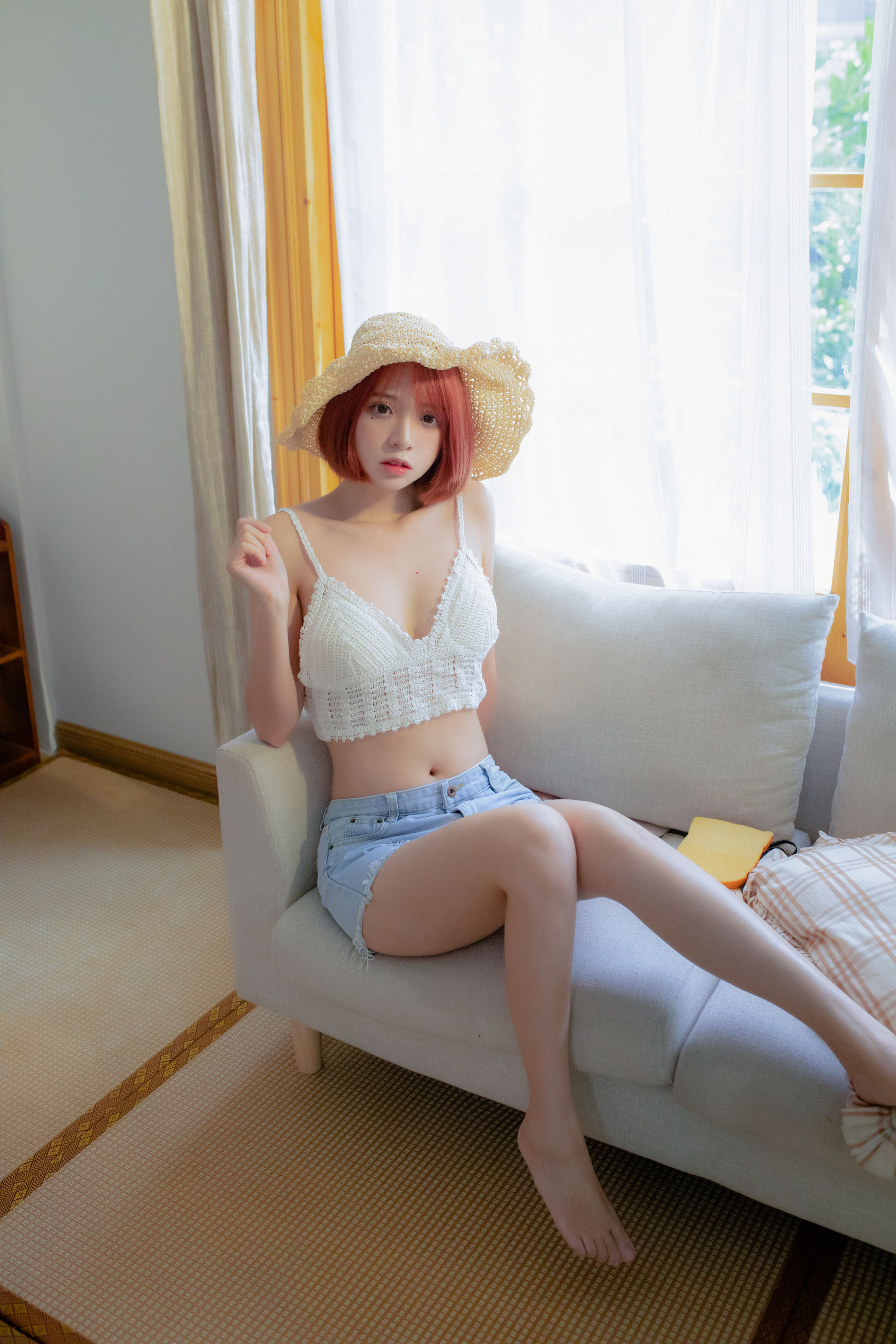 疯猫ss – 草帽女孩 [30P]