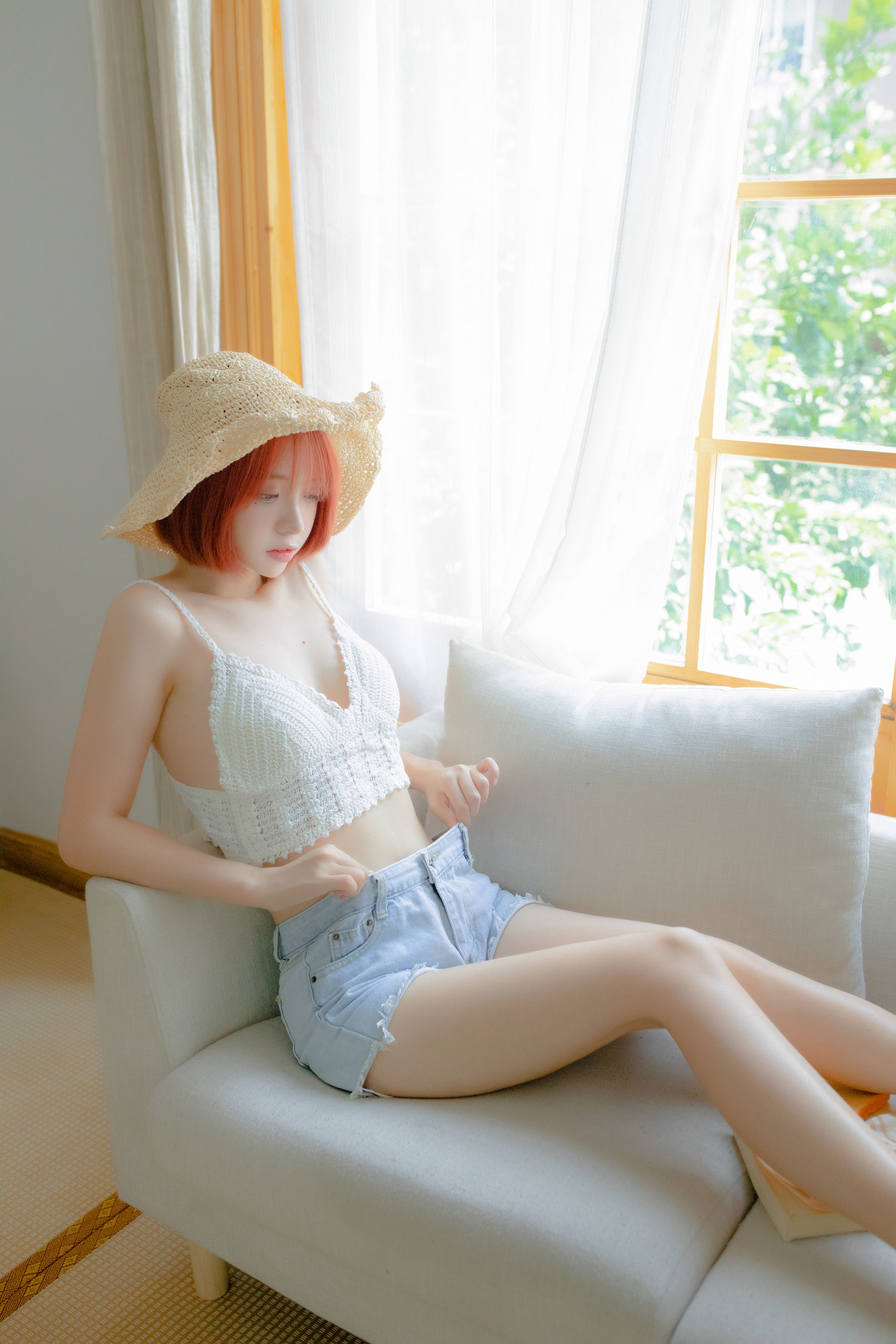 疯猫ss – 草帽女孩 [30P]