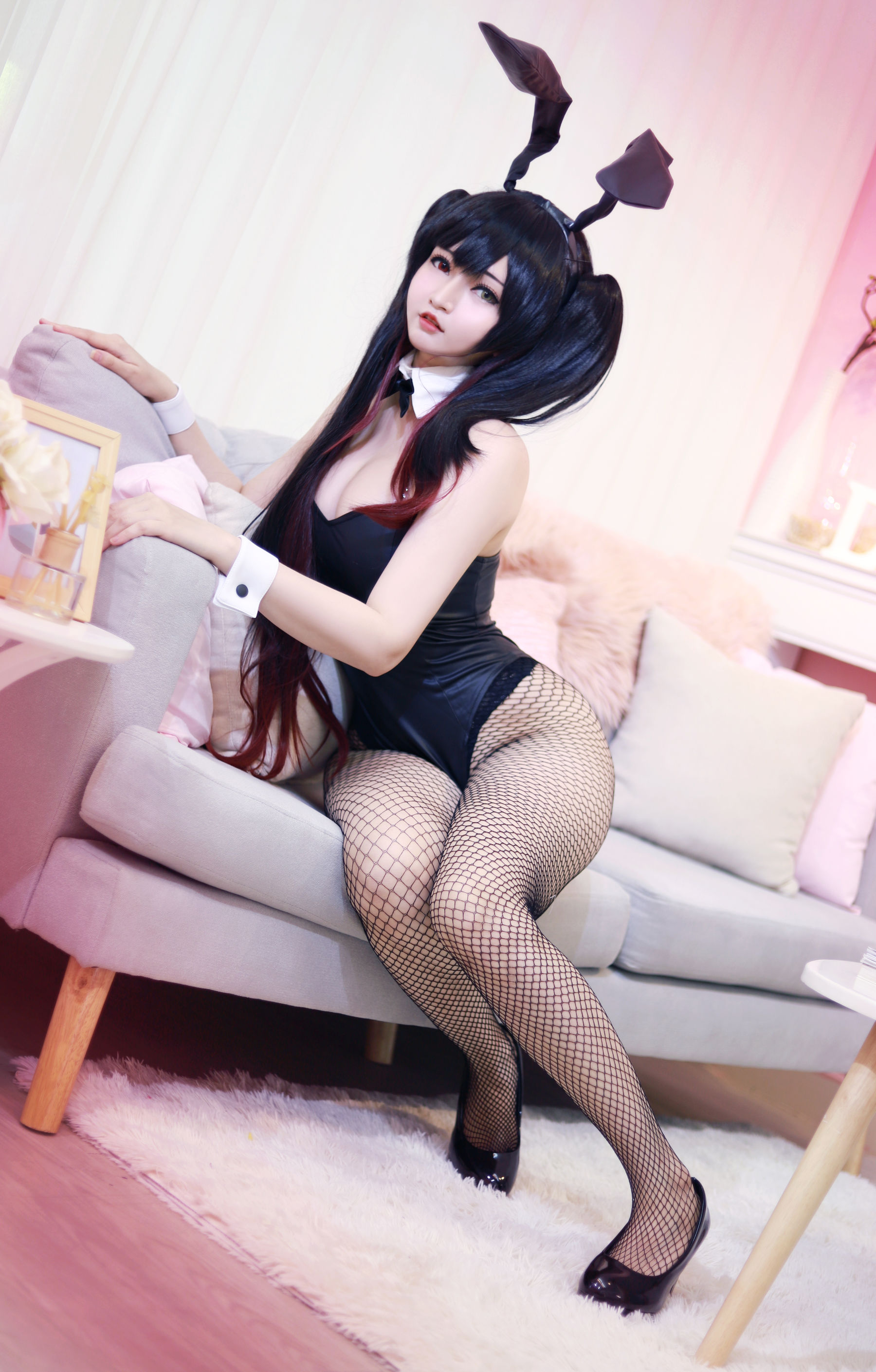 Coser小姐姐Potato Godzilla – Kurumi Tokisaki Bunny Girl [35P]
