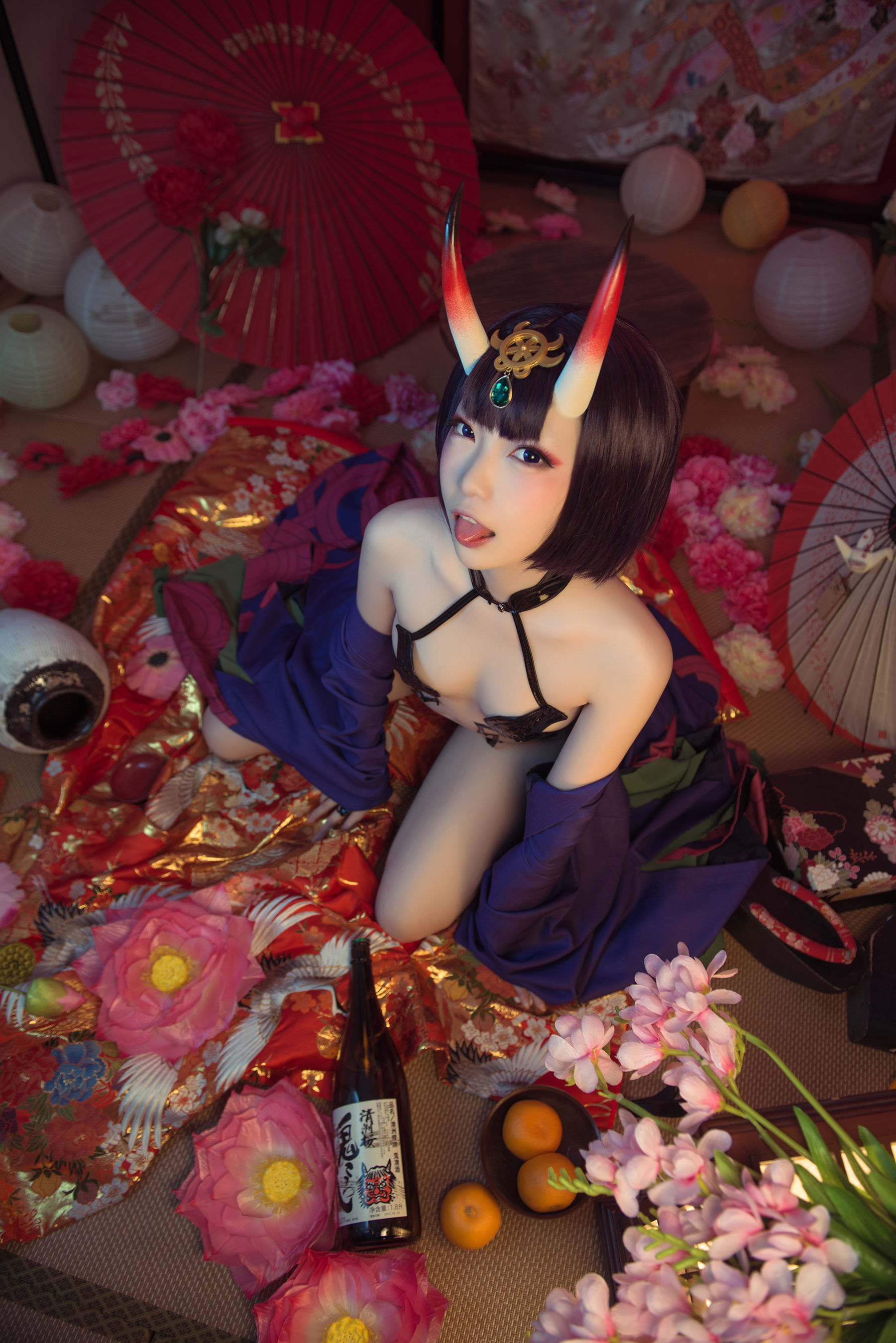 大胸萌妹妖少you1 – 酒吞童子 [9P]