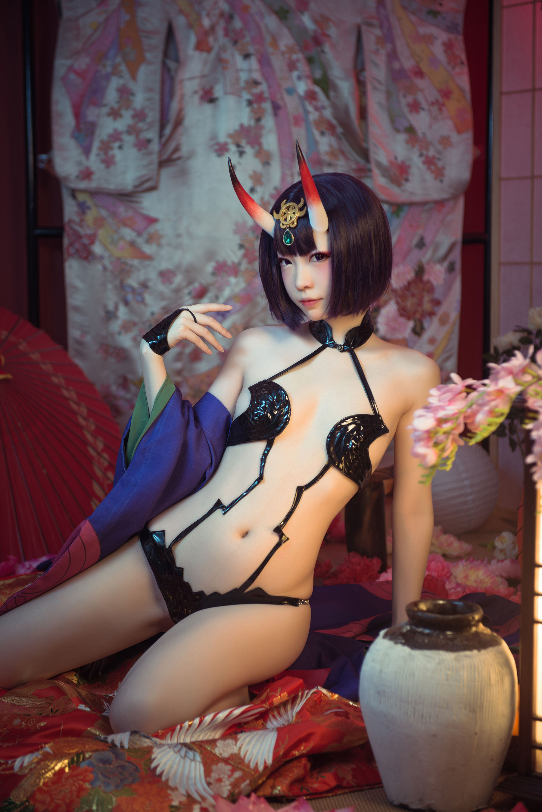 大胸萌妹妖少you1 – 酒吞童子 [9P]