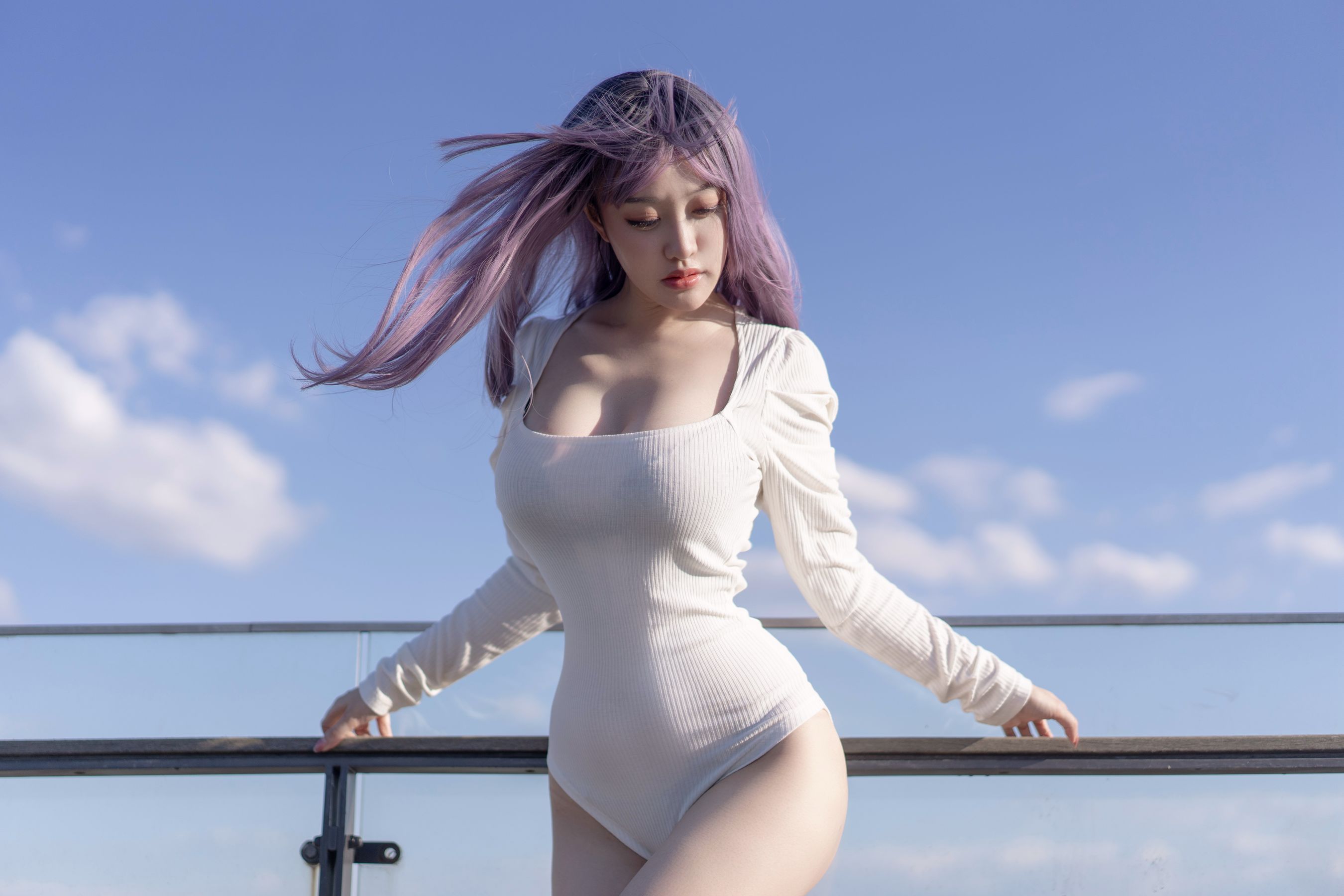 动漫博主脱尾巴Mizuki – 天台 [43P]