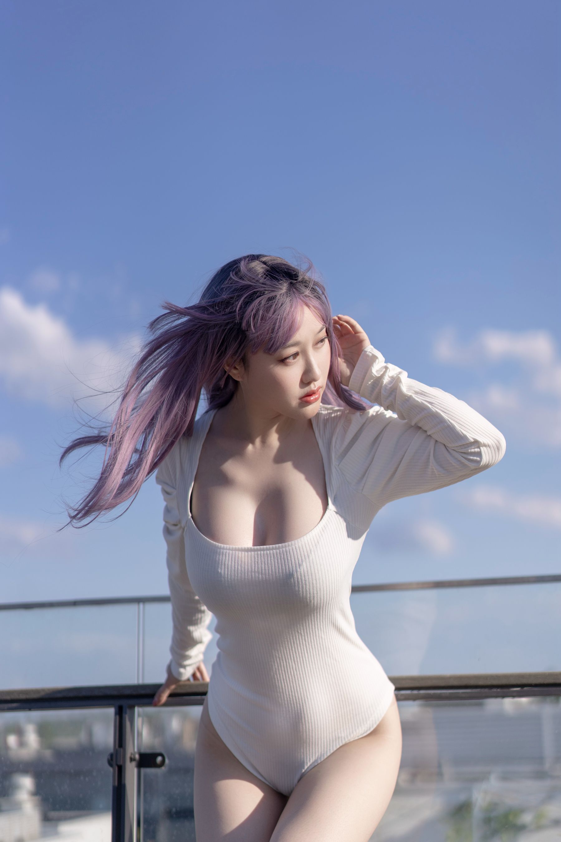 动漫博主脱尾巴Mizuki – 天台 [43P]