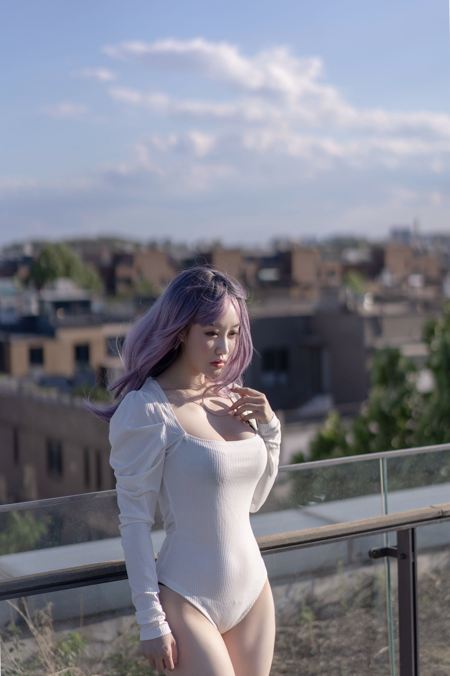 动漫博主脱尾巴Mizuki – 天台 [43P]