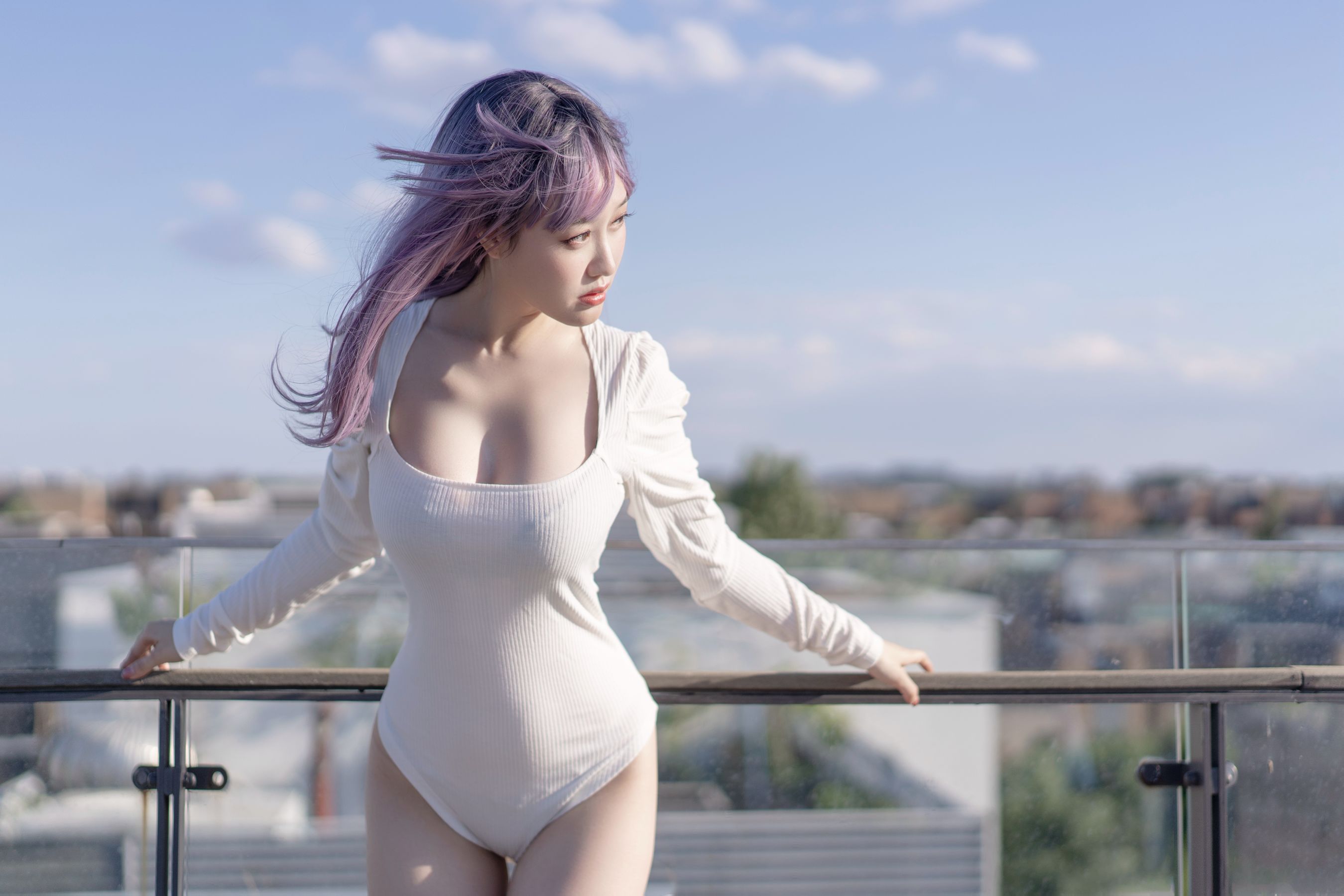 动漫博主脱尾巴Mizuki – 天台 [43P]