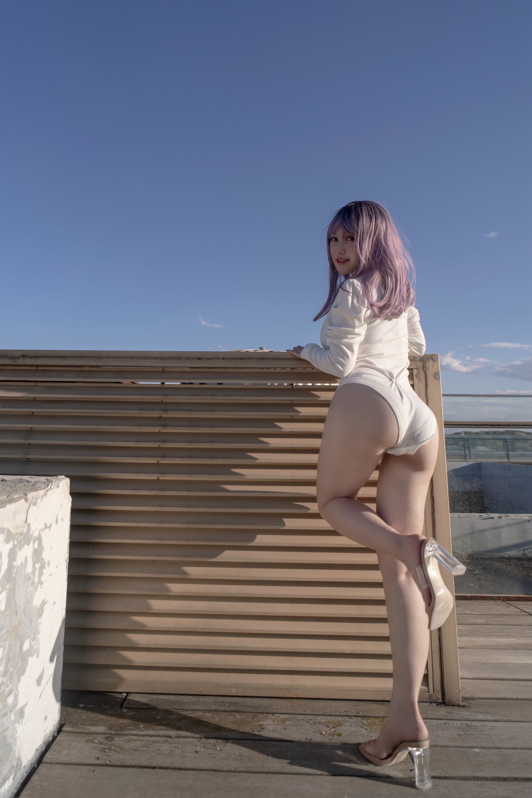 动漫博主脱尾巴Mizuki – 天台 [43P]
