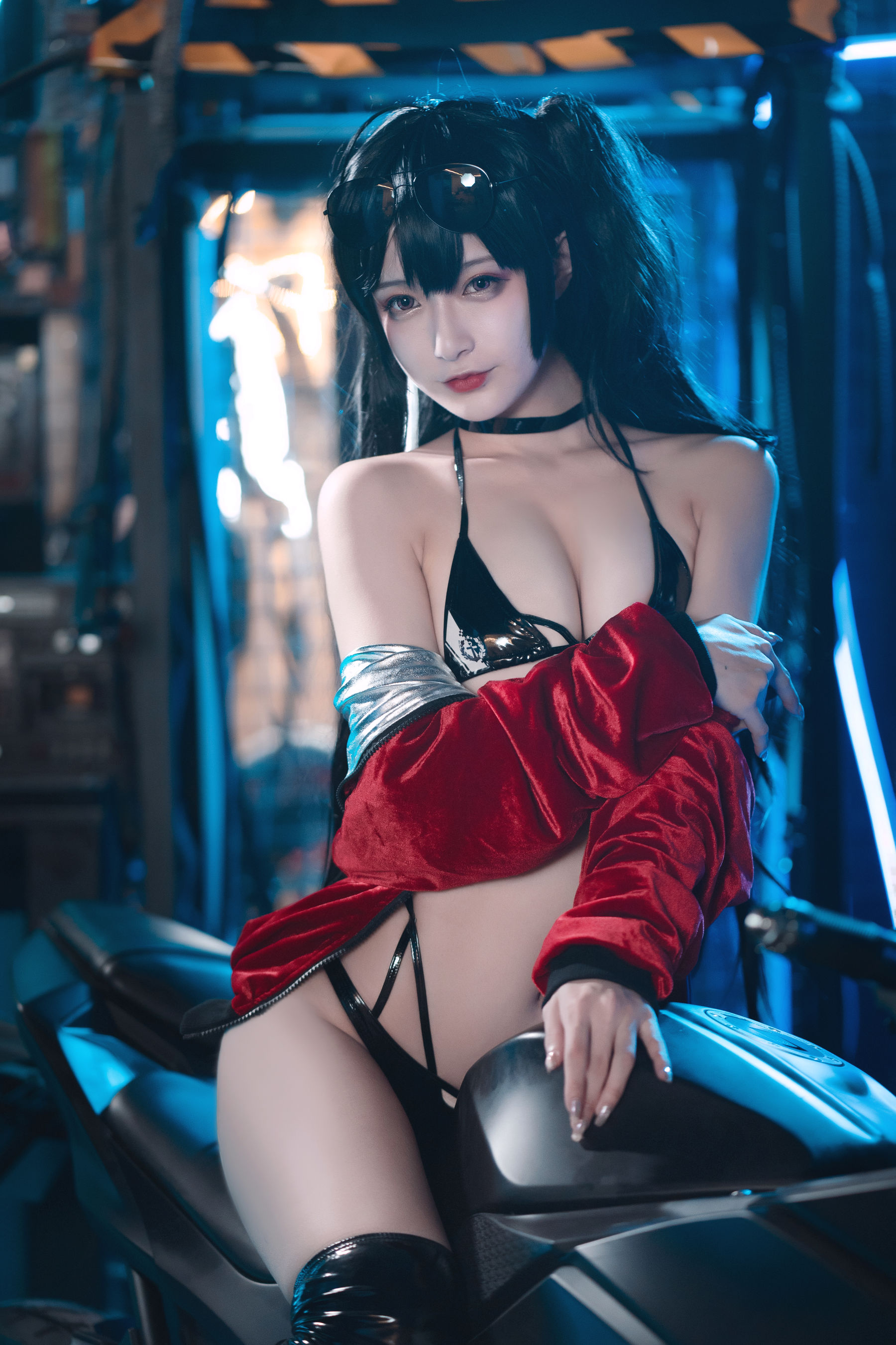 动漫博主铁板烧鬼舞w – 大凤机车 [30P]