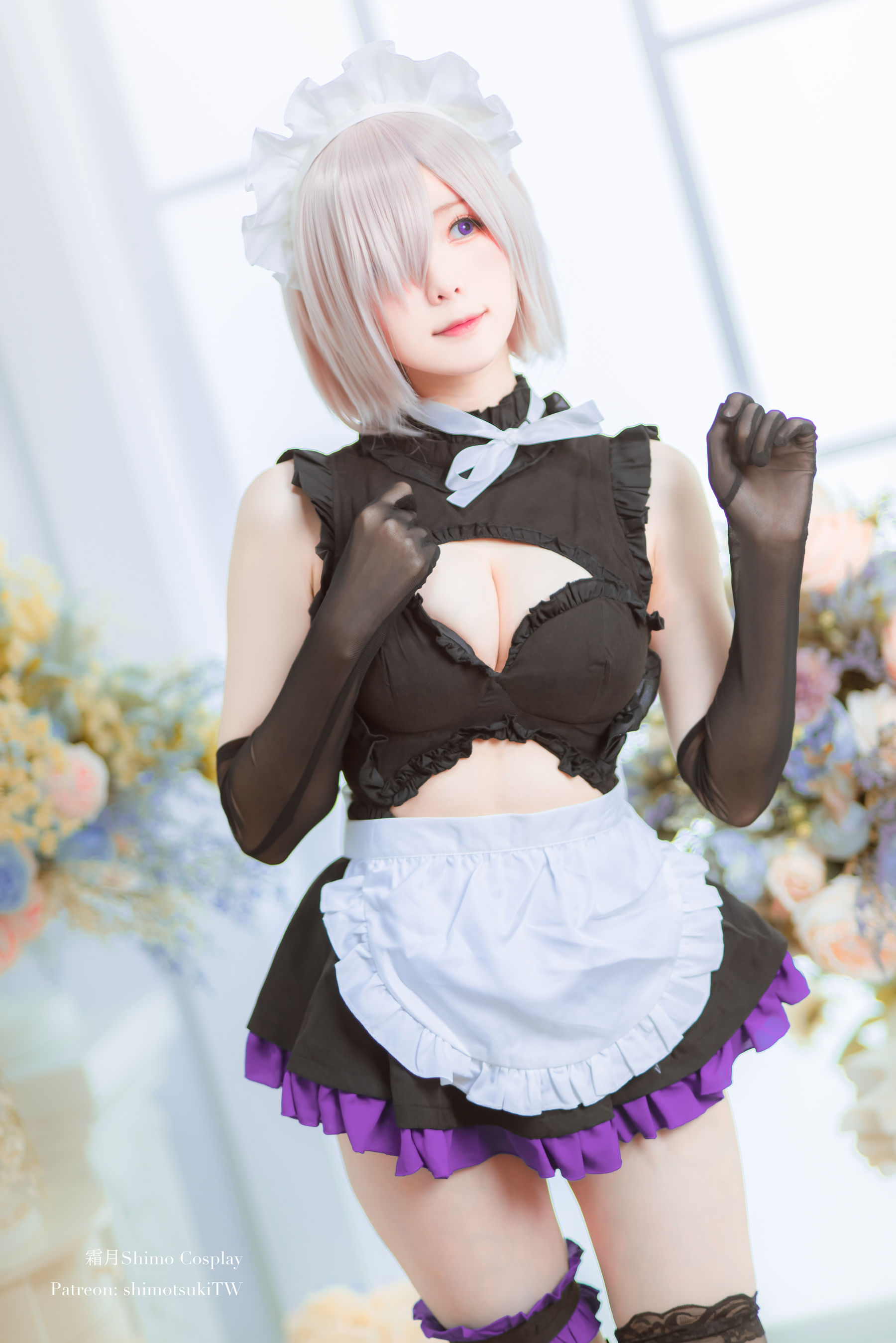 微博妹纸霜月shimo – 玛修女仆 [14P]