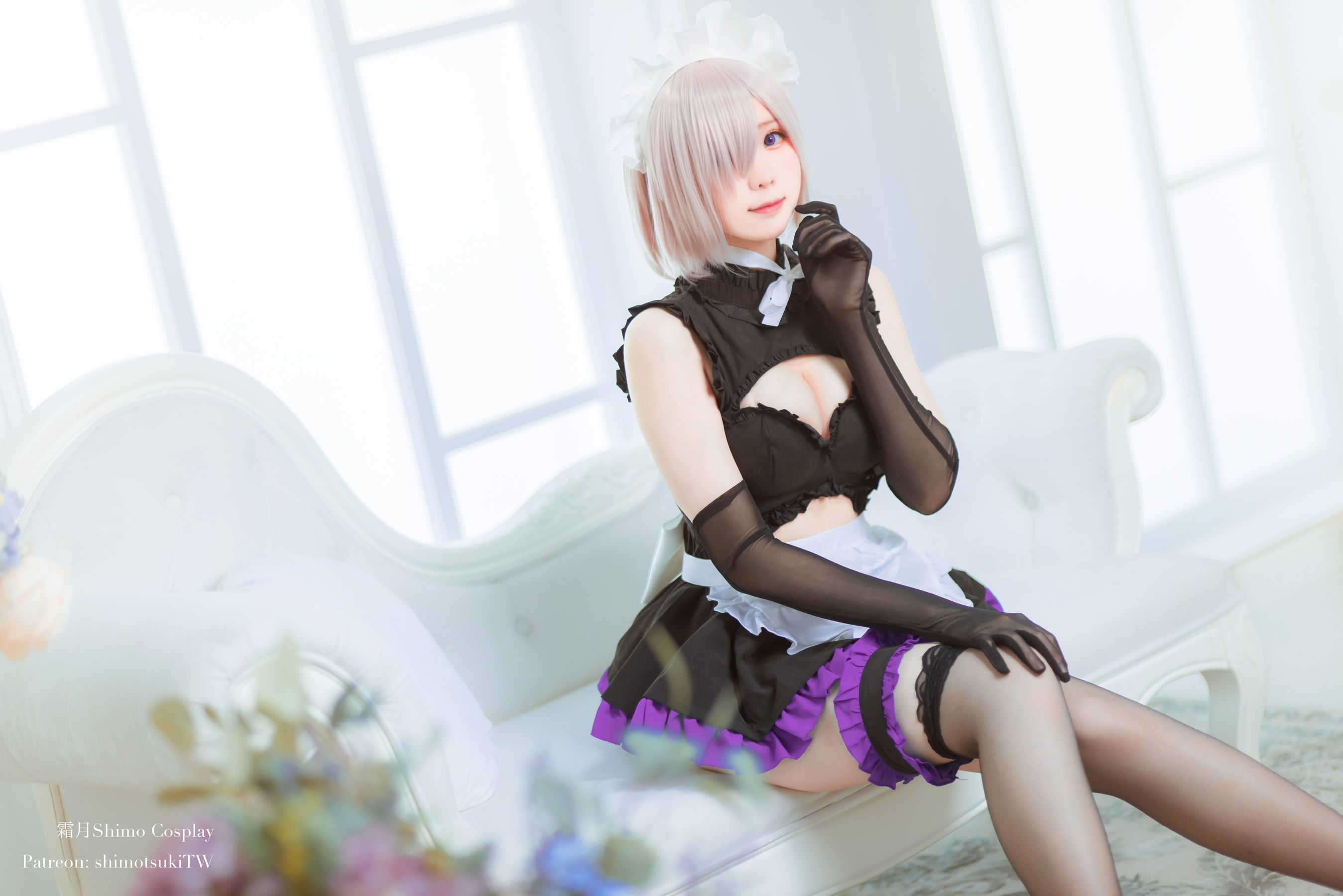 微博妹纸霜月shimo – 玛修女仆 [14P]