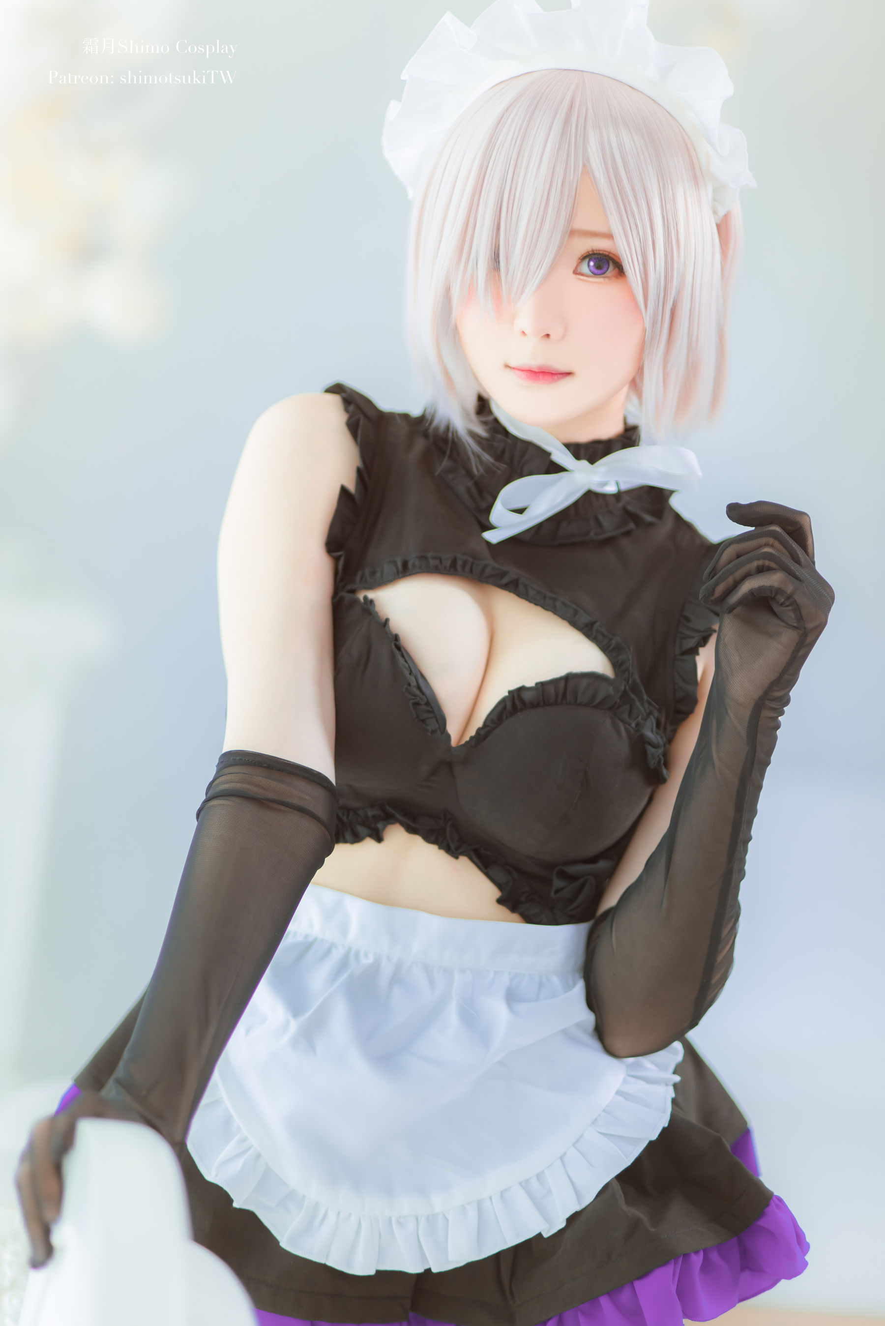 微博妹纸霜月shimo – 玛修女仆 [14P]