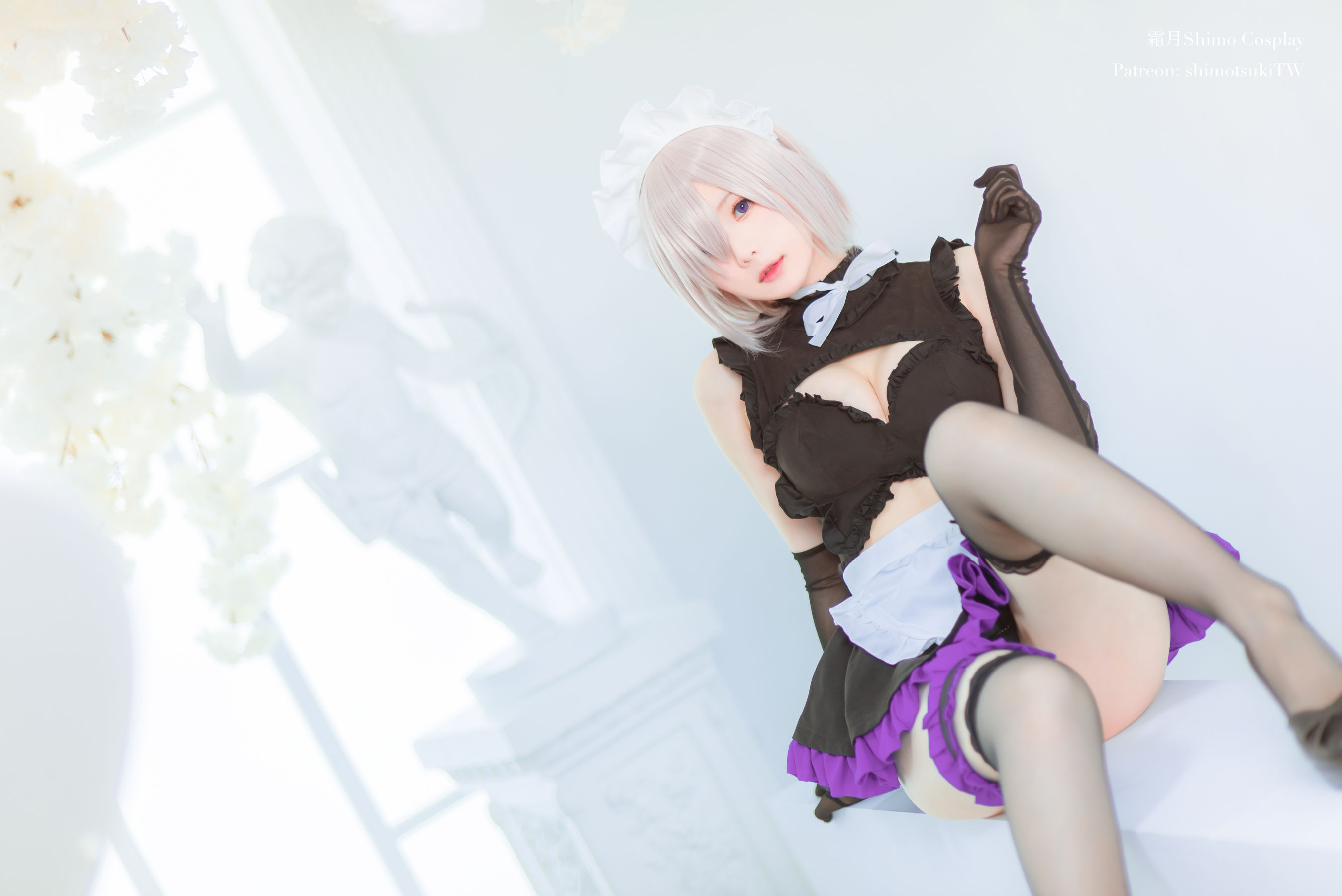 微博妹纸霜月shimo – 玛修女仆 [14P]