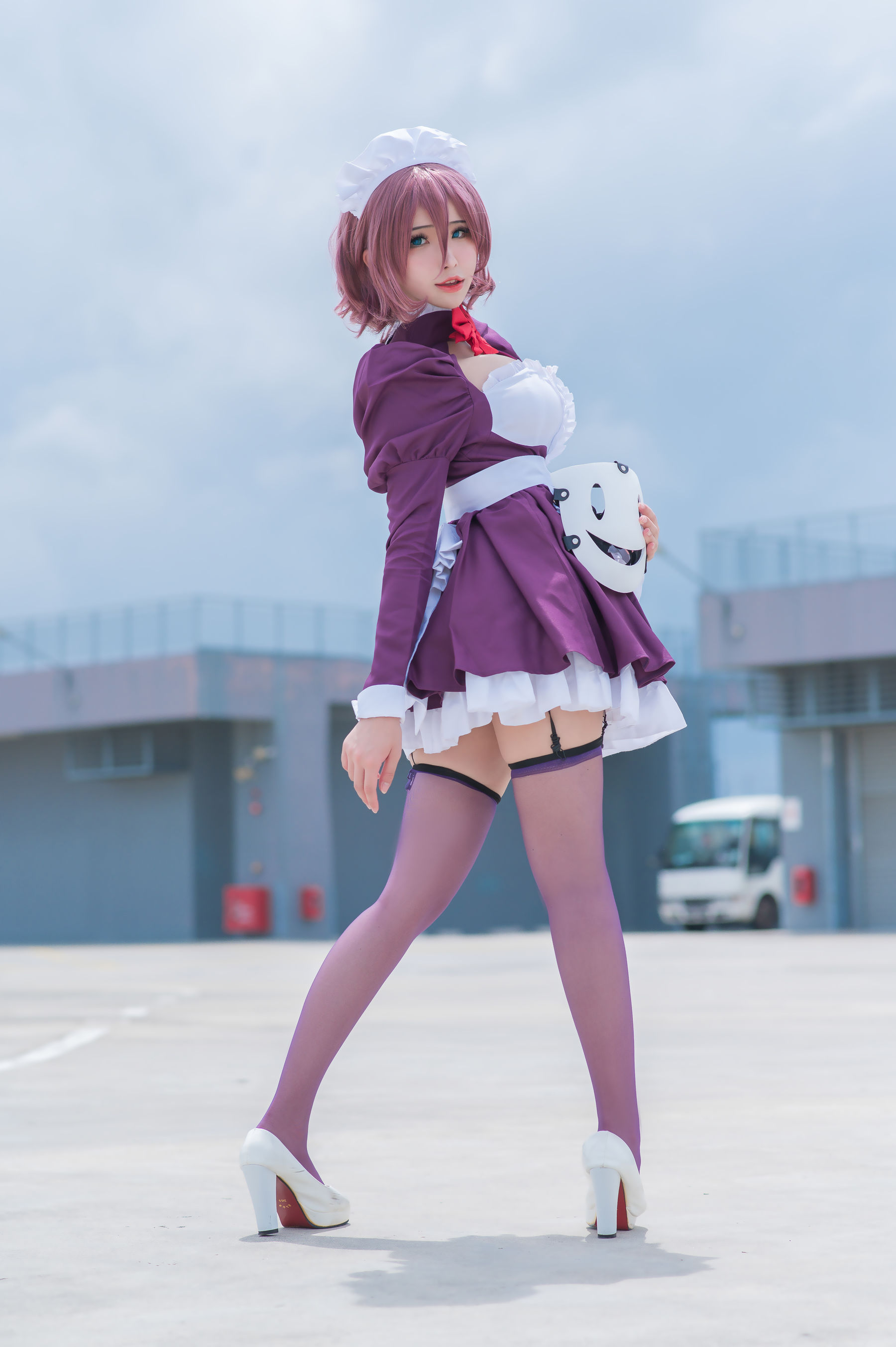 花リリ(Plant Lily) – Maid Mask [12P]