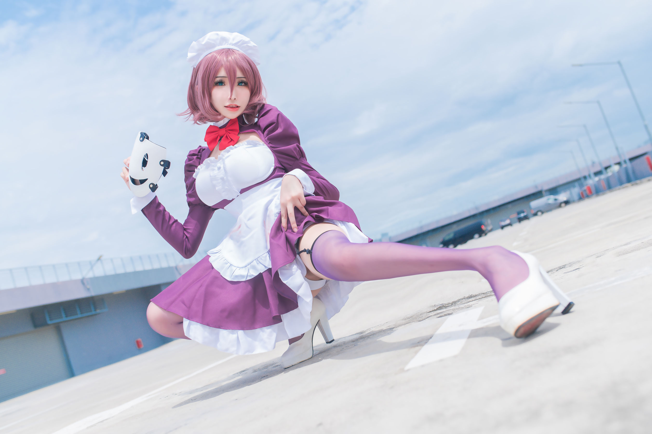 花リリ(Plant Lily) – Maid Mask [12P]