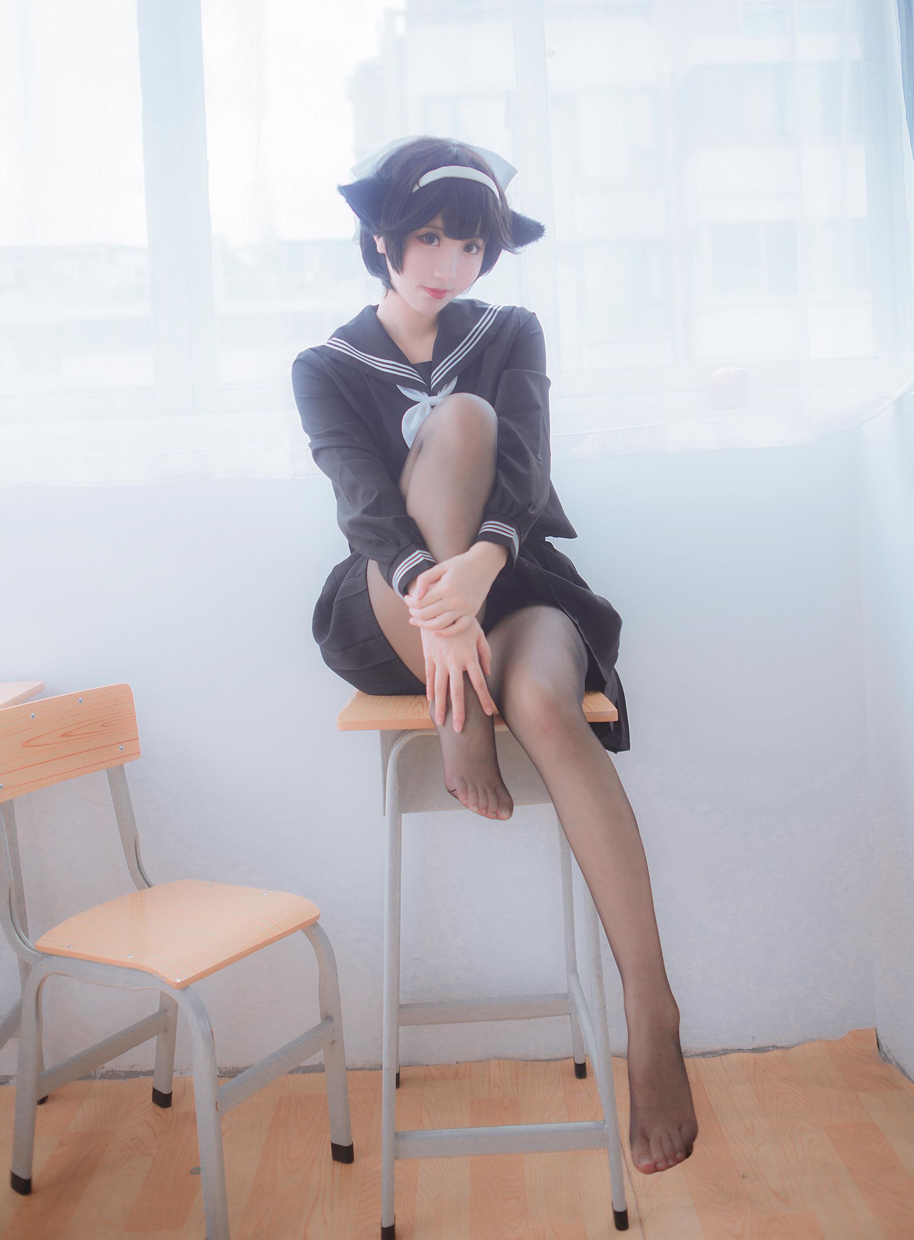 人气Coser黑川 獒犬制服 [30P]