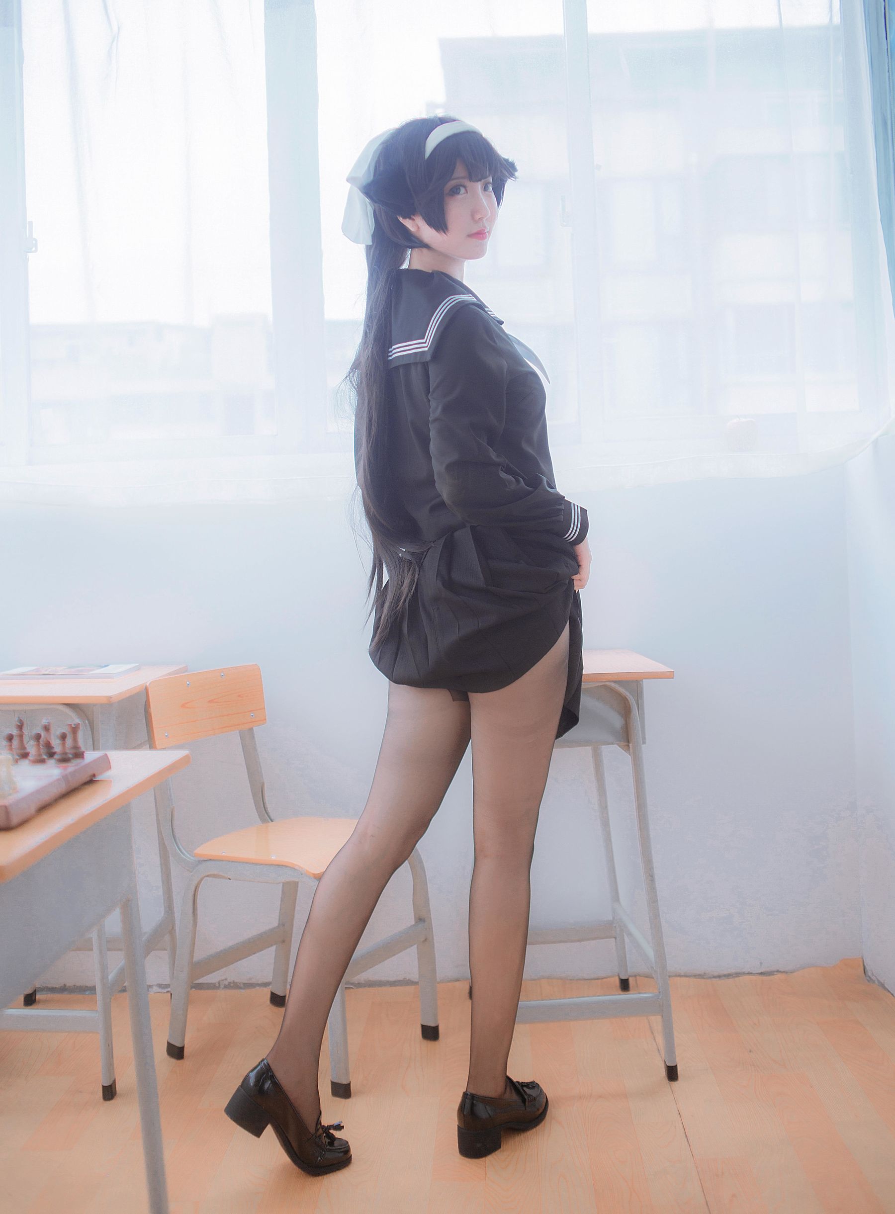 人气Coser黑川 獒犬制服 [30P]