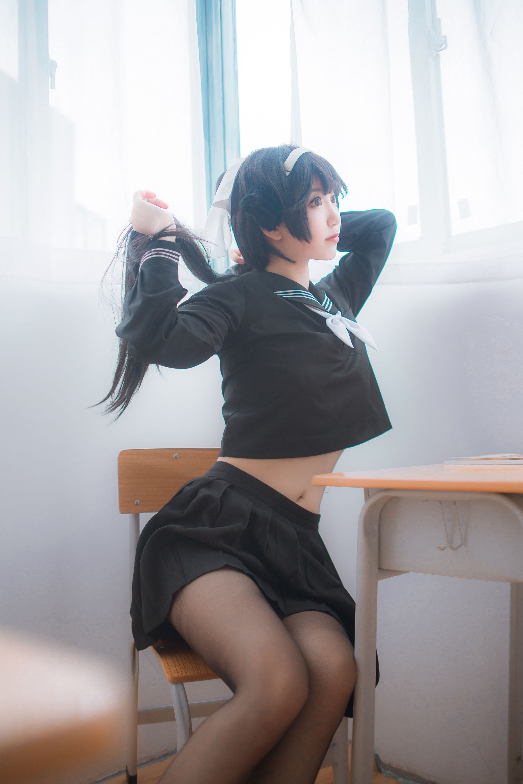 人气Coser黑川 獒犬制服 [30P]
