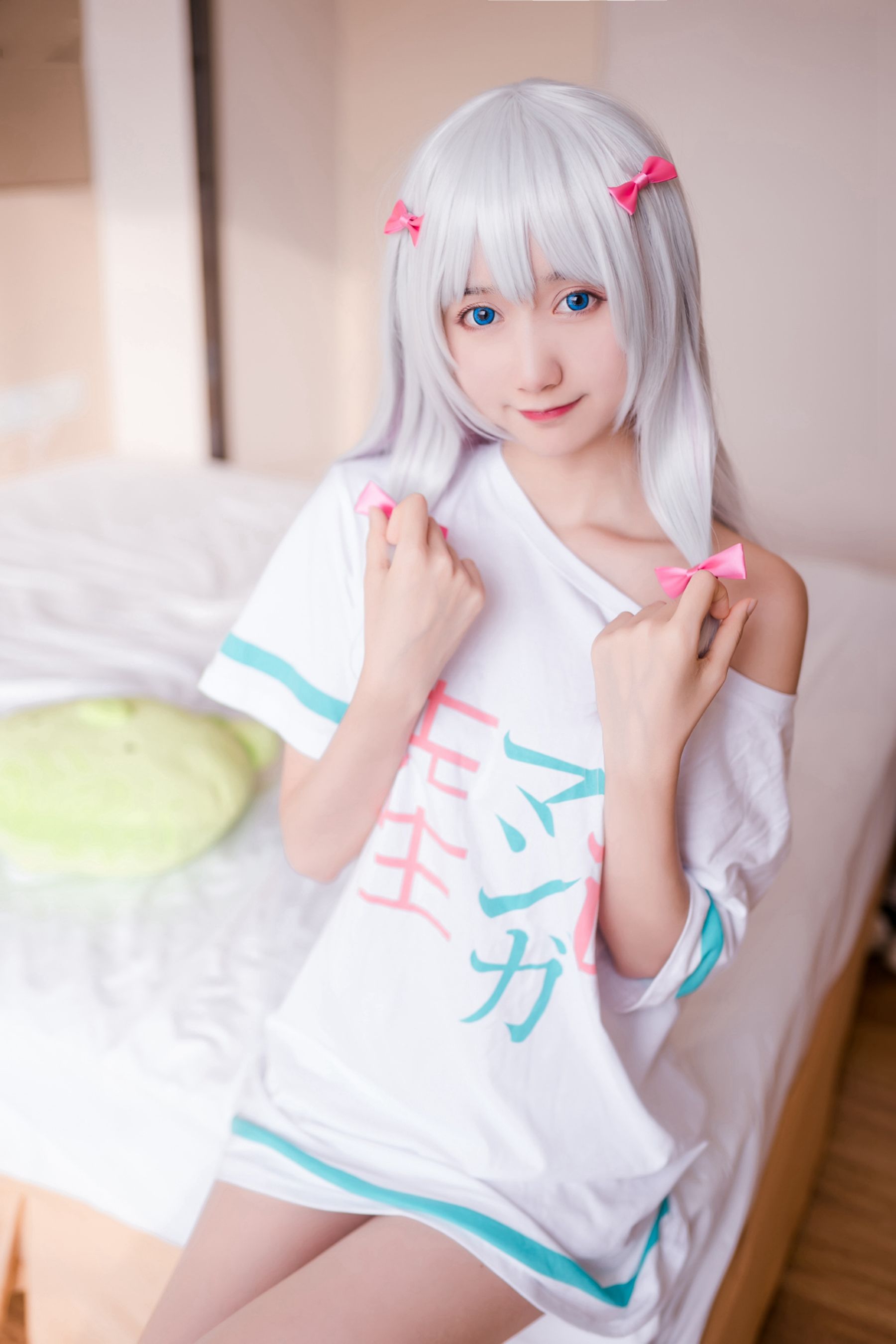 [萝莉COS] 木绵绵OwO – 白发魔女 [47P]