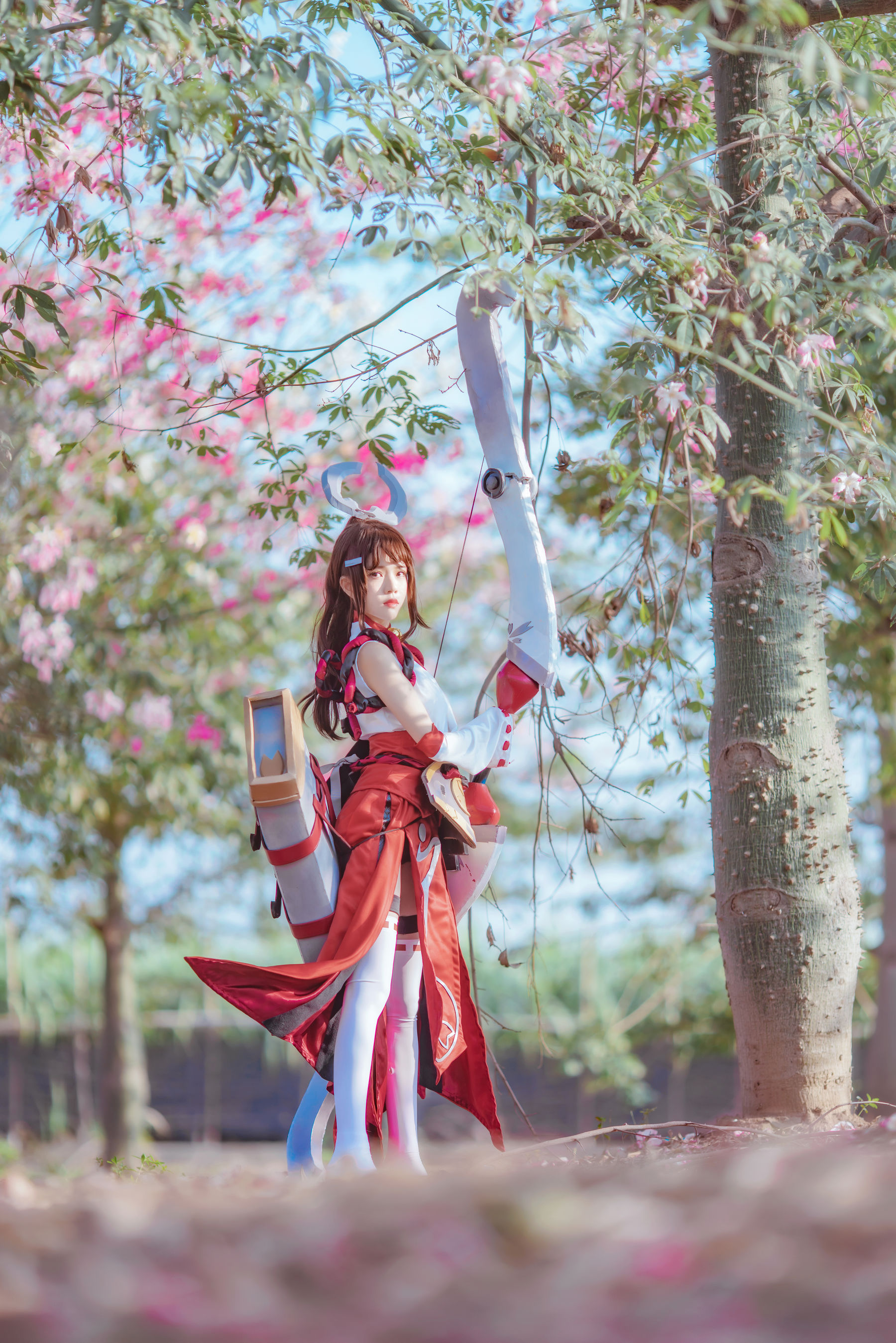 [萝莉COS] 桜桃喵 – 伽罗COS [32P]