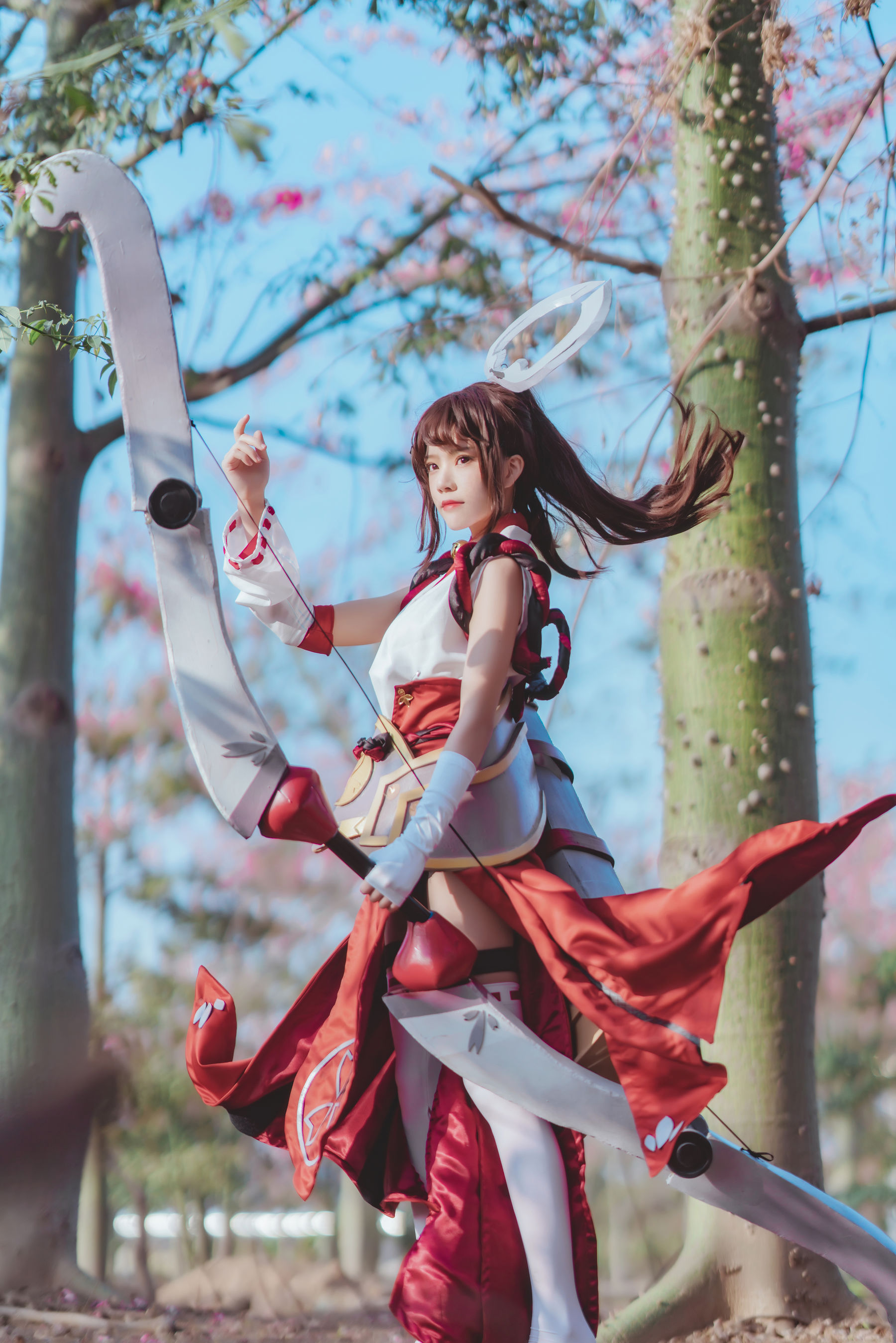[萝莉COS] 桜桃喵 – 伽罗COS [32P]