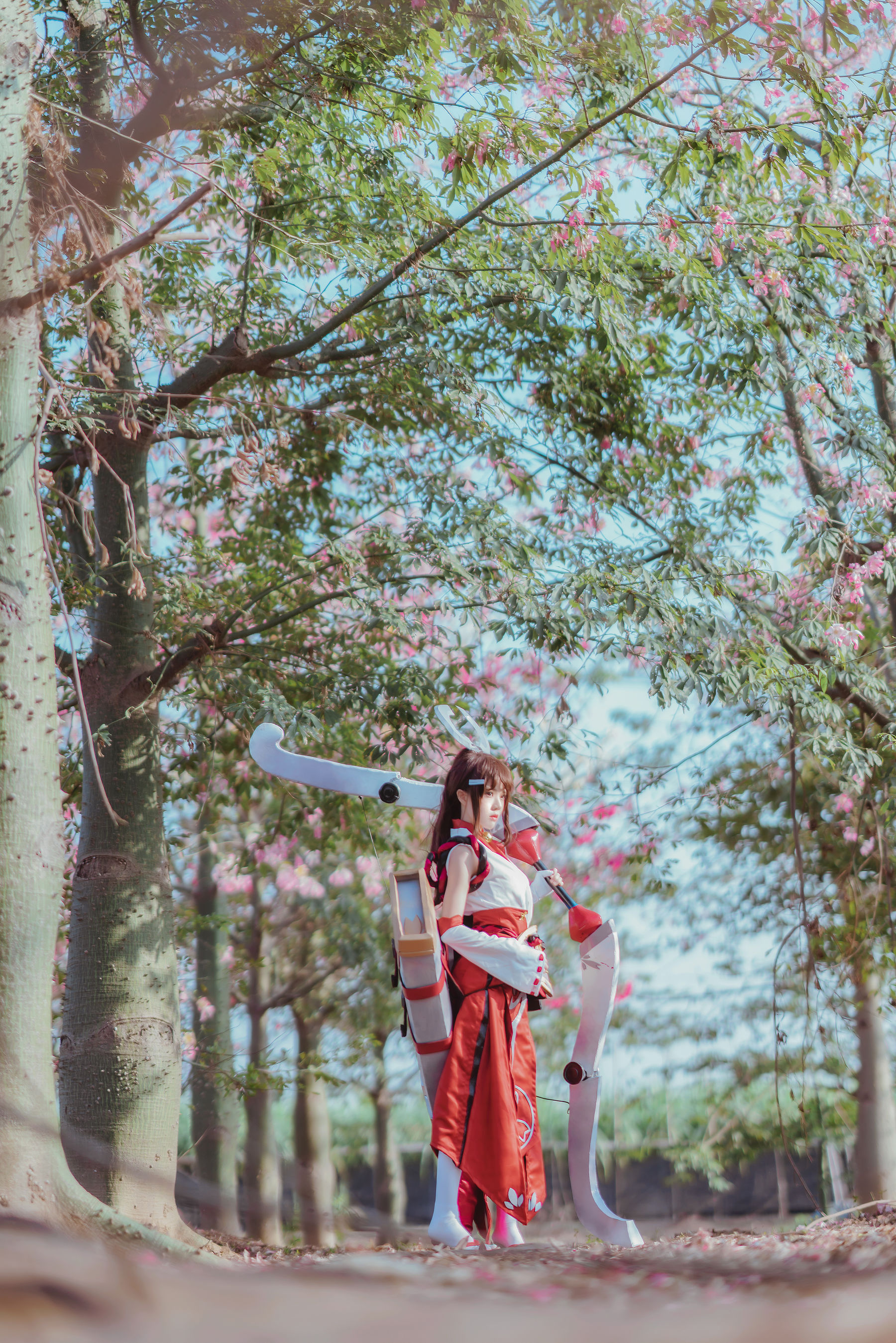 [萝莉COS] 桜桃喵 – 伽罗COS [32P]