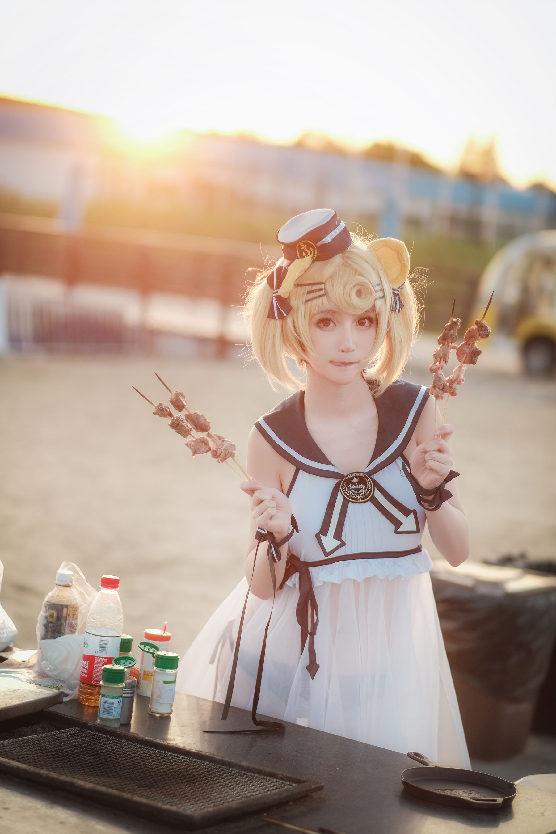 [Cosplay写真] 萌宠博主yui金鱼 – 古米泳装 [11P]