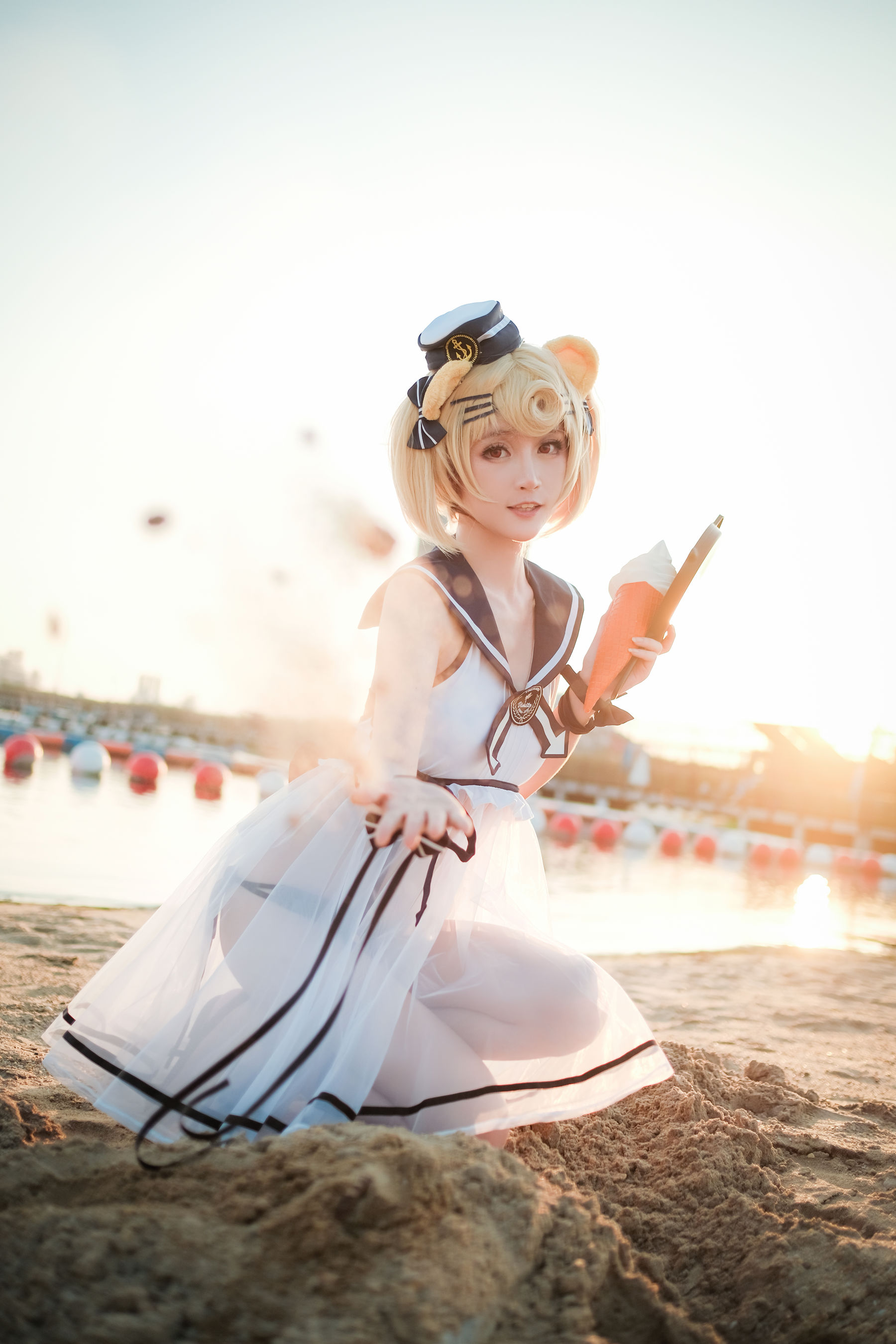 [Cosplay写真] 萌宠博主yui金鱼 – 古米泳装 [11P]