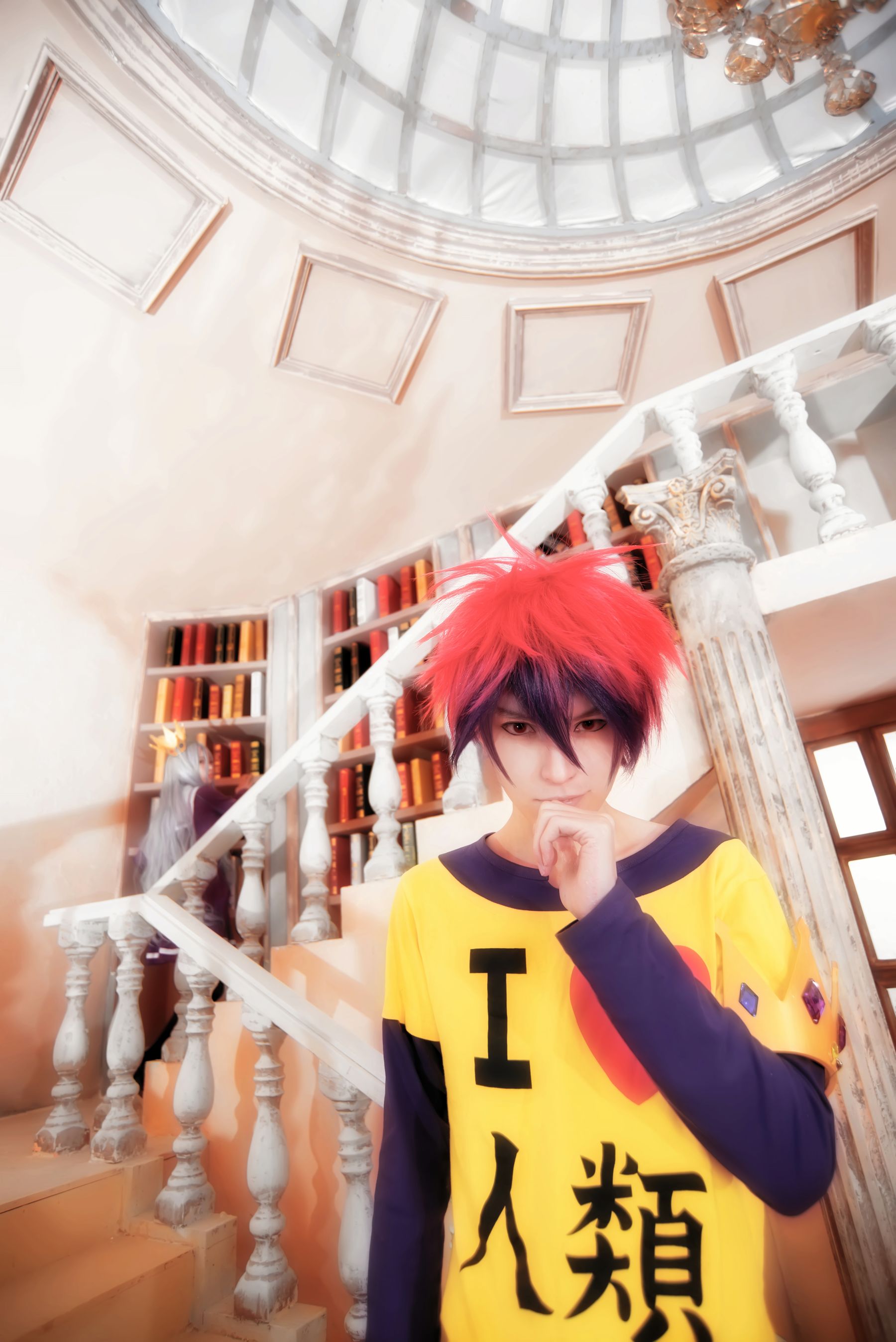 [Cosplay写真] 萌妹白易子教主 – 游戏人生 [9P]