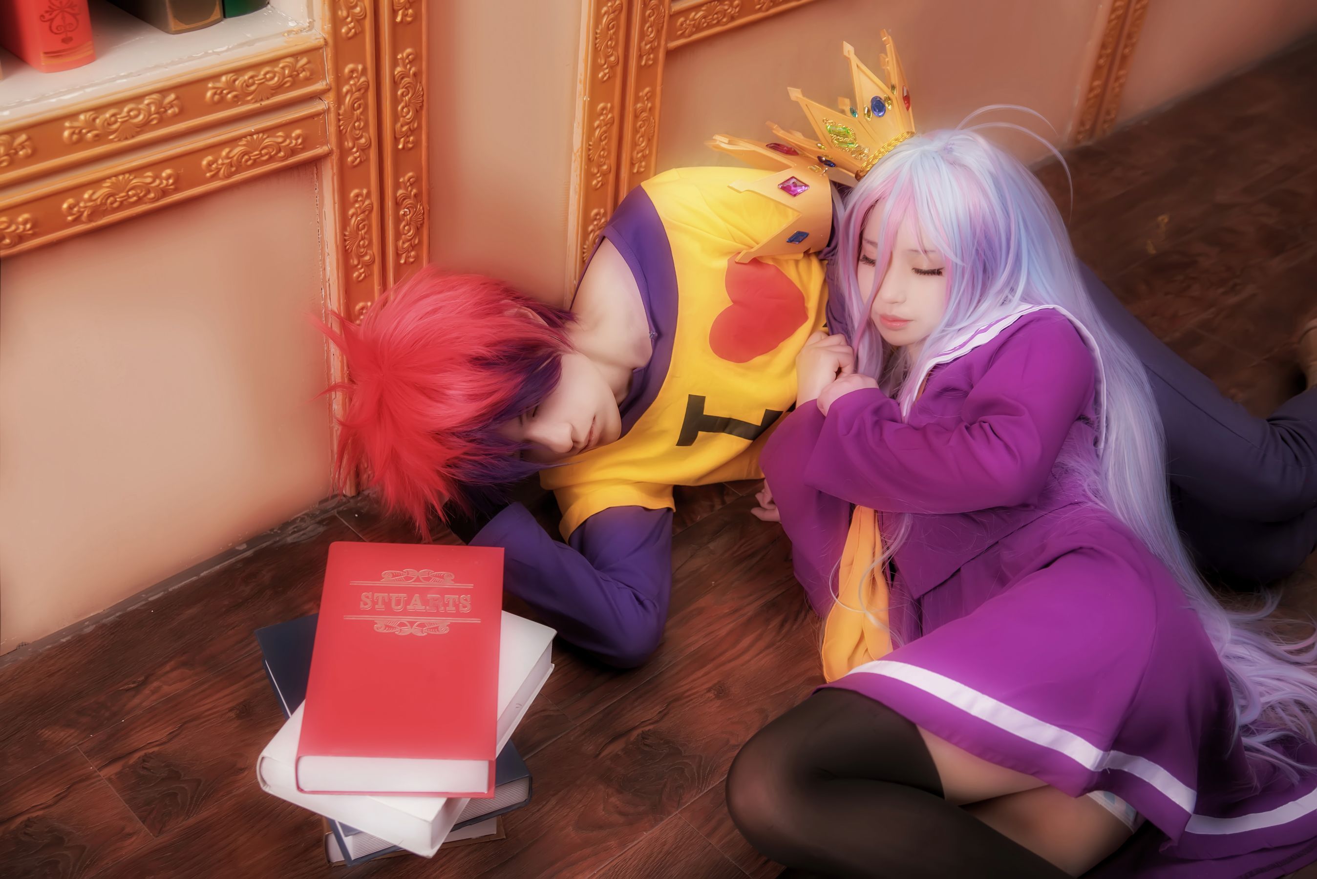 [Cosplay写真] 萌妹白易子教主 – 游戏人生 [9P]