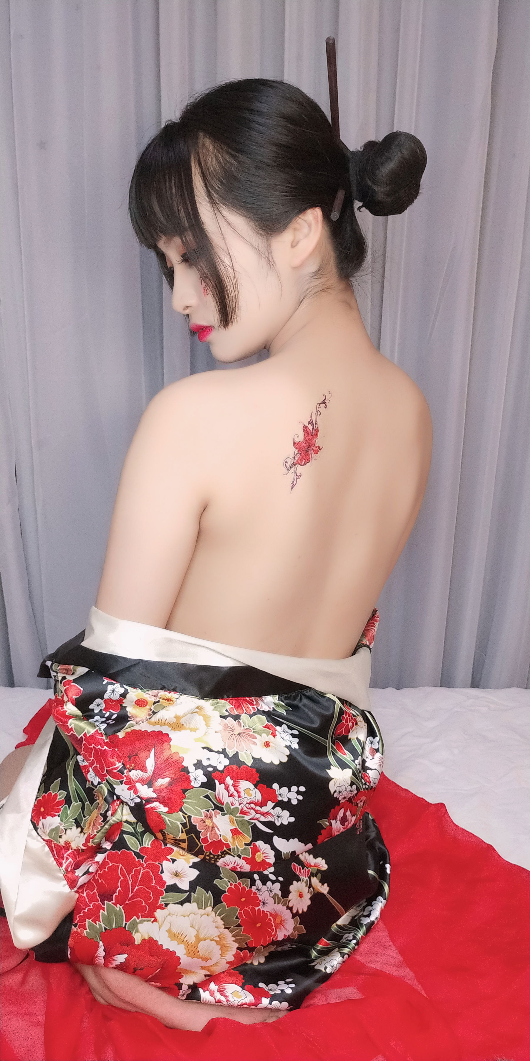 动漫博主洛璃LoLiSAMA – 歌舞伎 [92P]