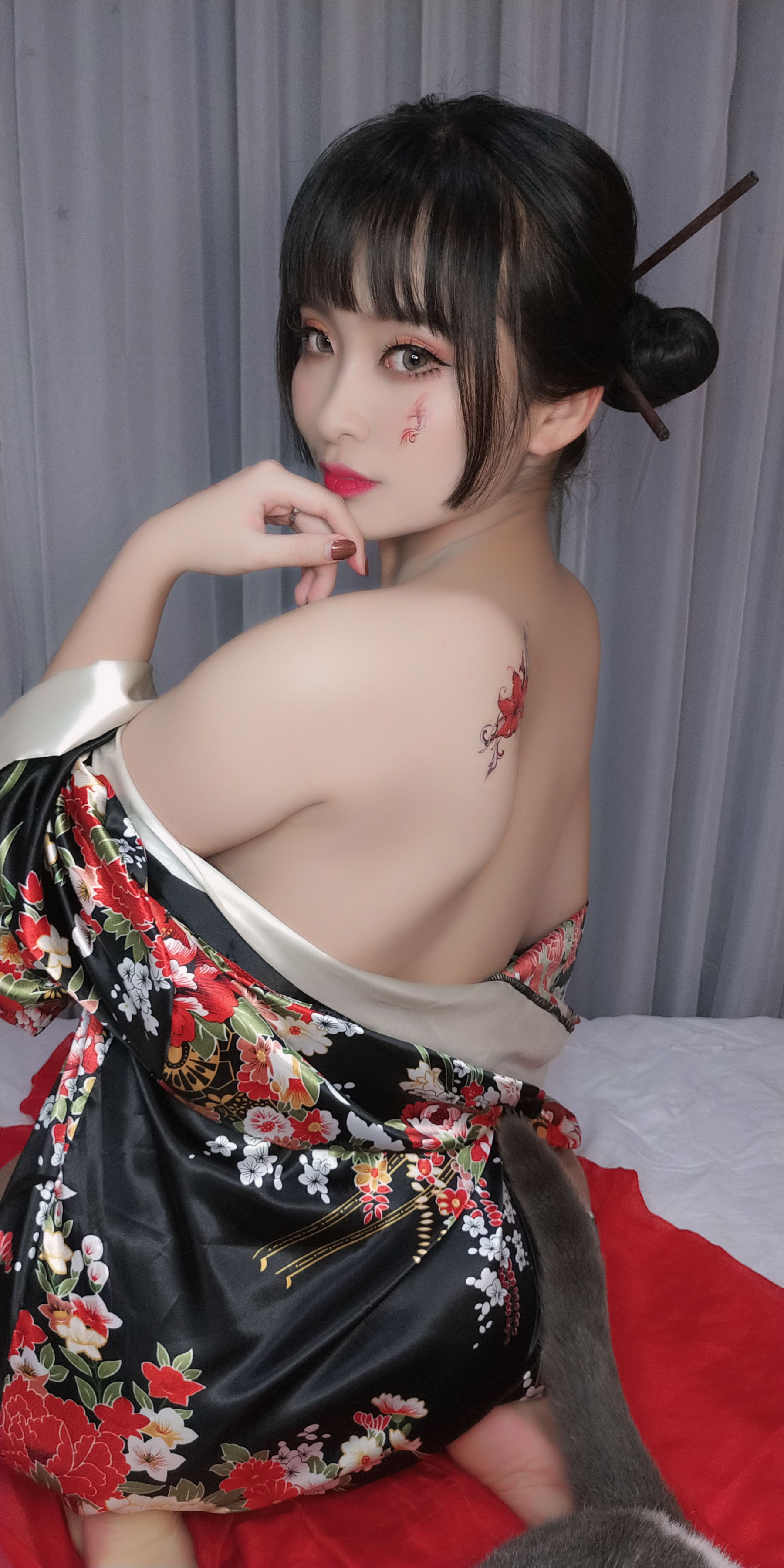 动漫博主洛璃LoLiSAMA – 歌舞伎 [92P]