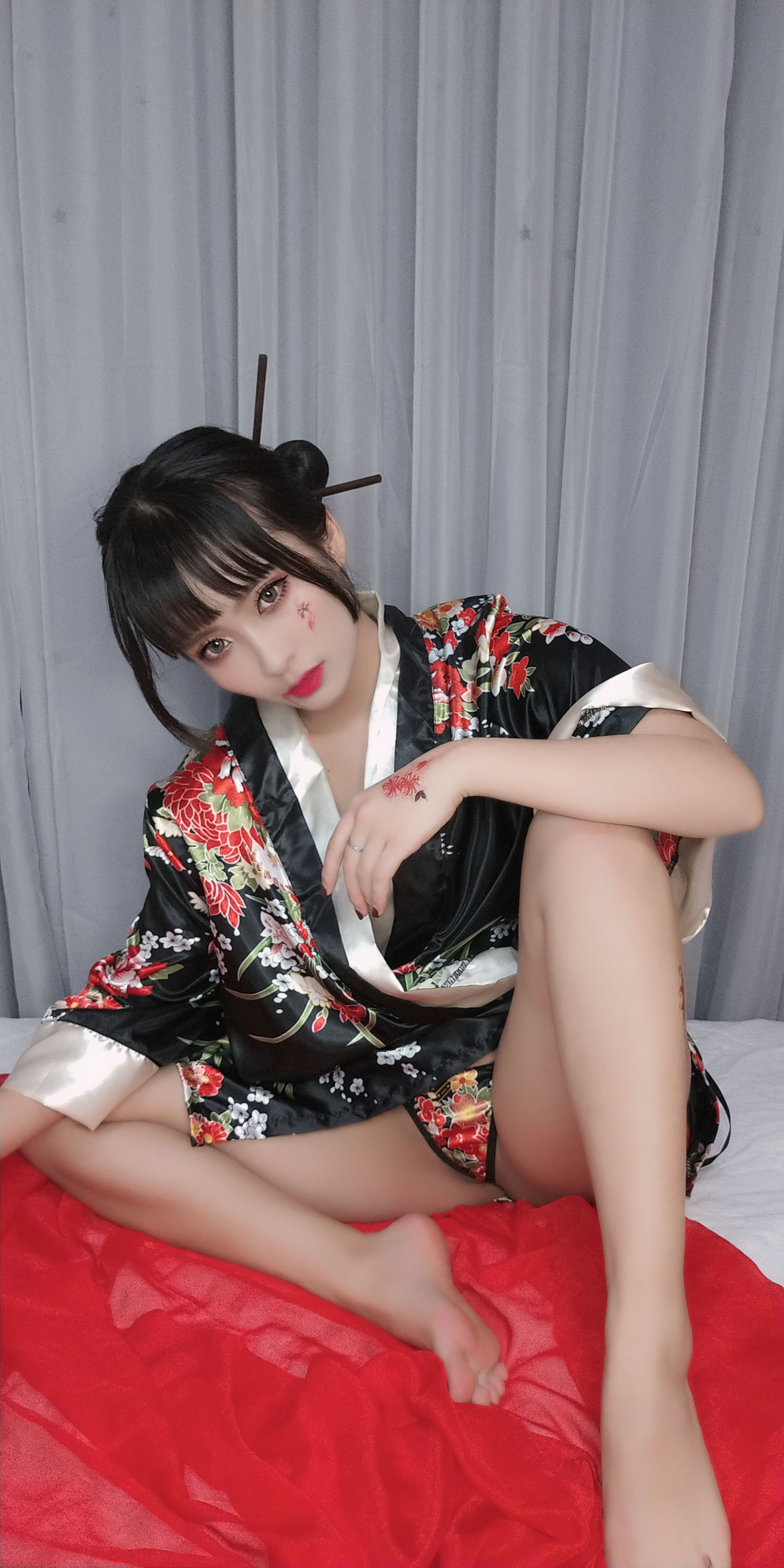 动漫博主洛璃LoLiSAMA – 歌舞伎 [92P]