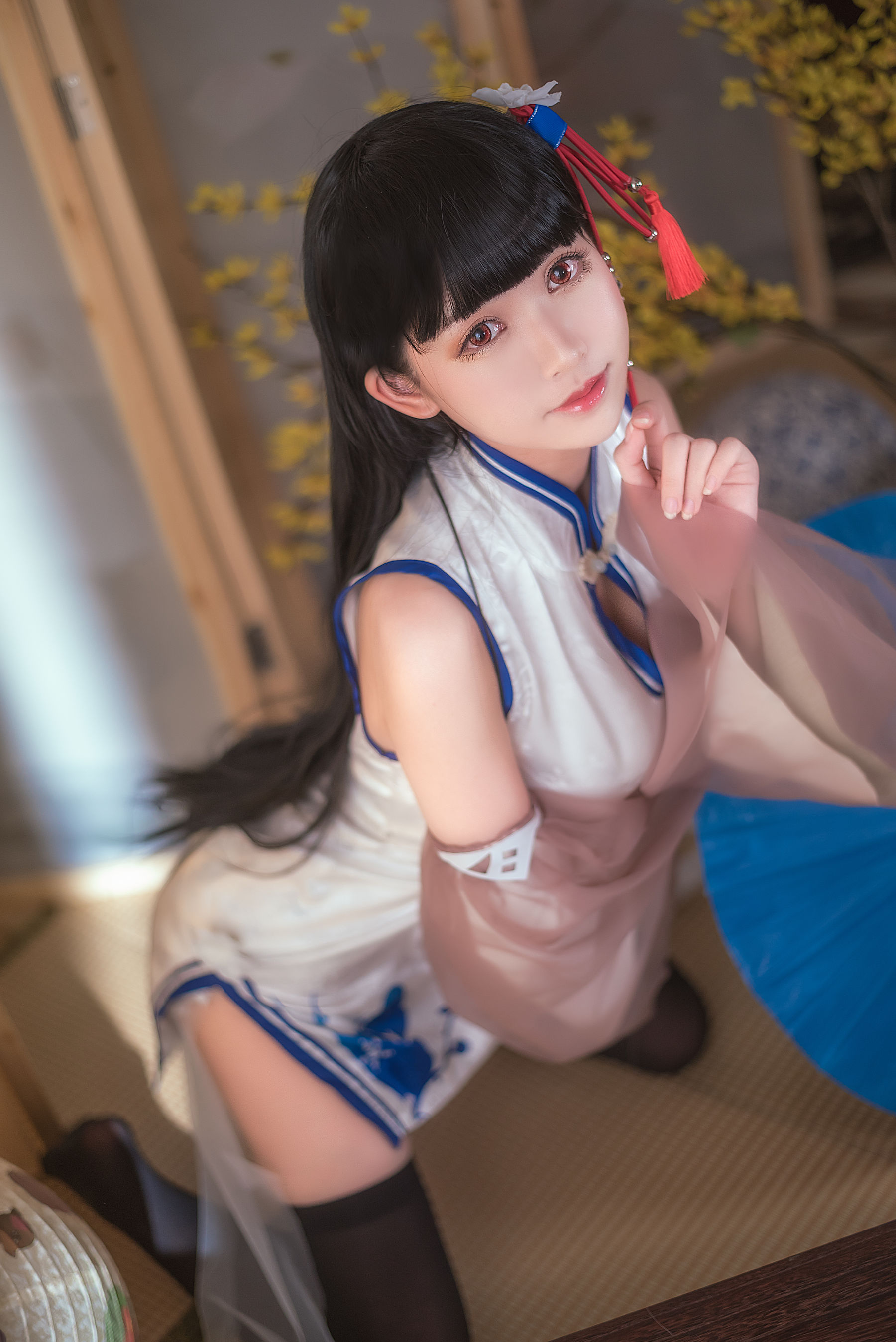 超人气Coser鳗鱼霏儿 碧蓝华裳 逸仙 [16P]