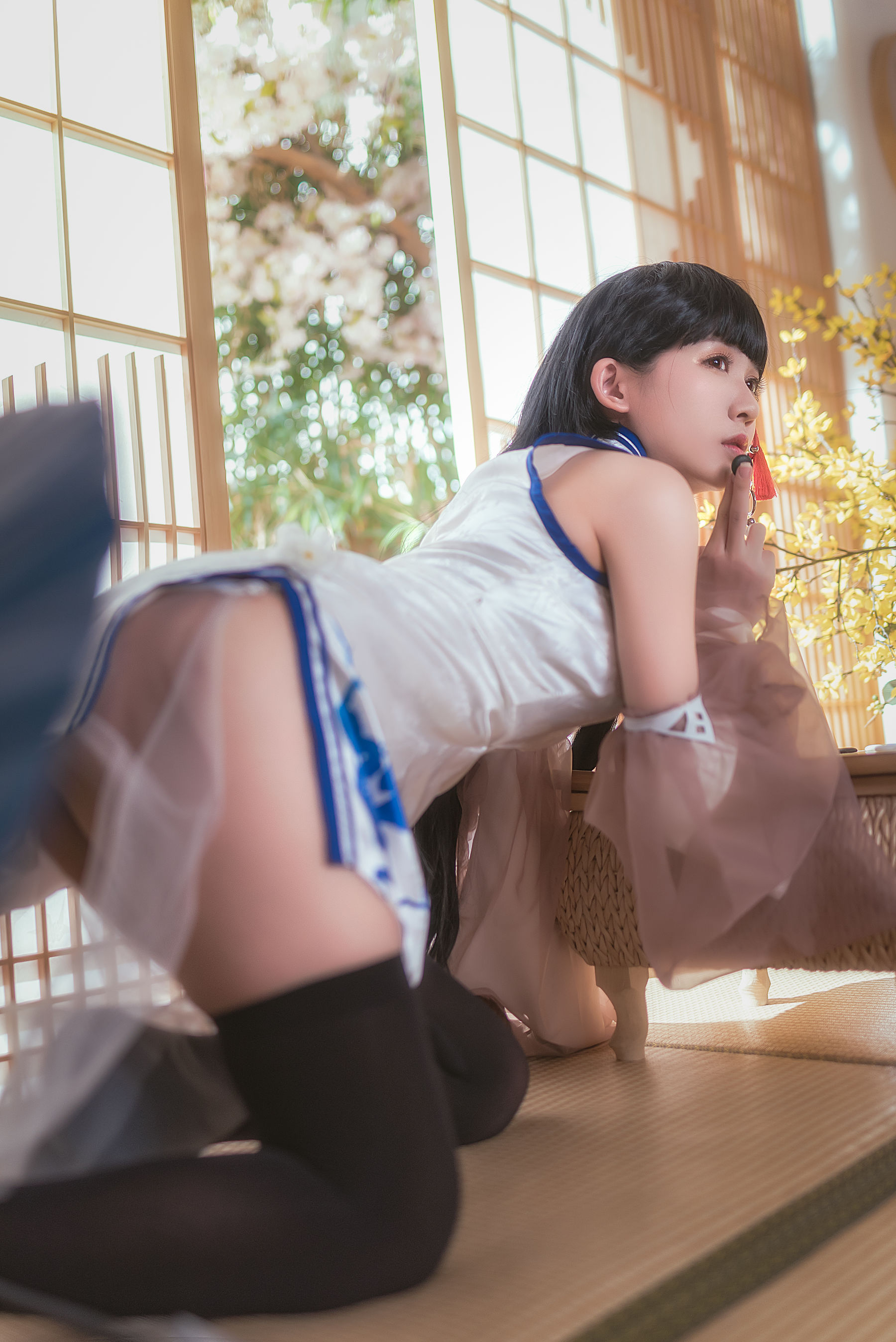 超人气Coser鳗鱼霏儿 碧蓝华裳 逸仙 [16P]