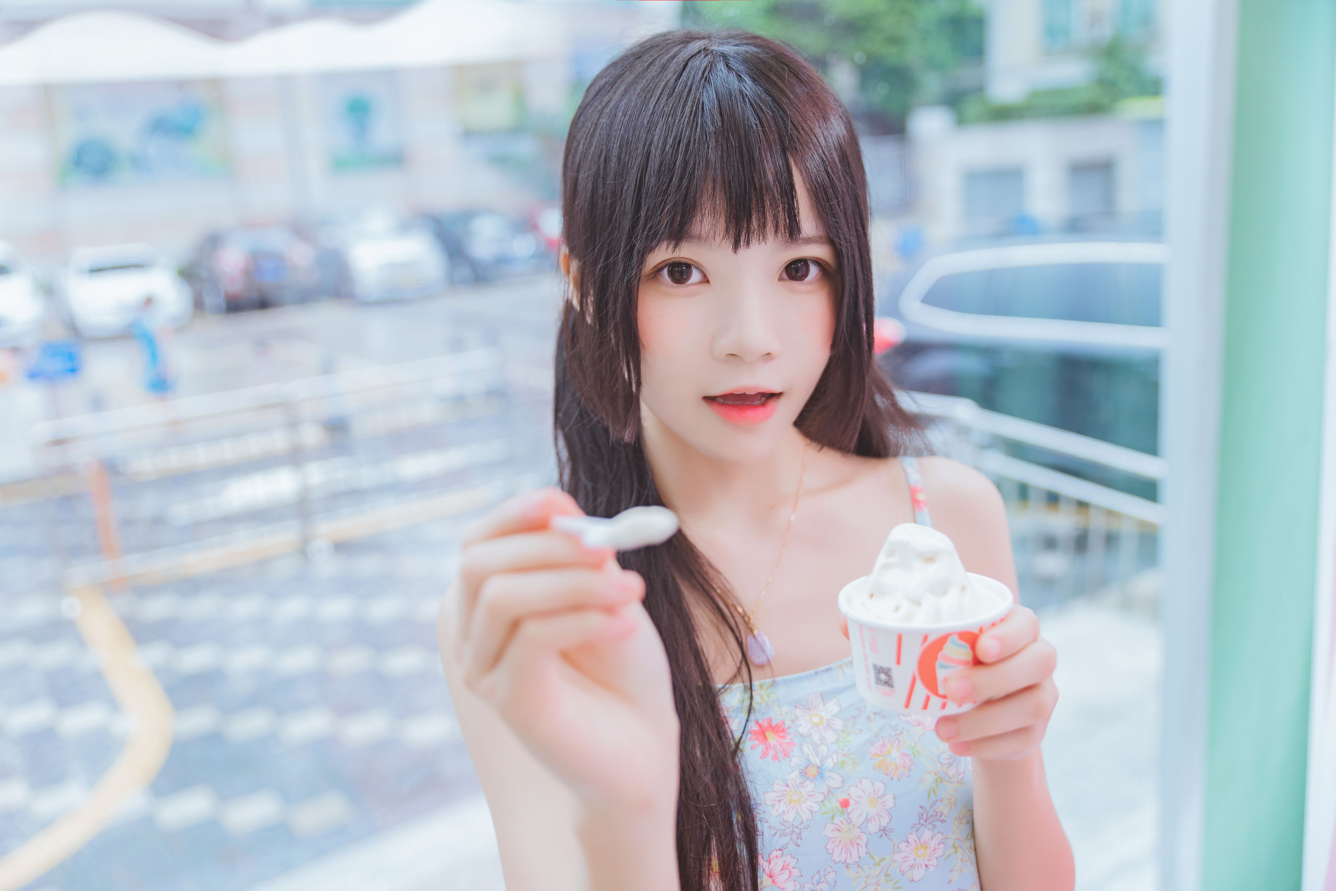 桜桃喵 – 甜甜之冰淇淋 [12P]
