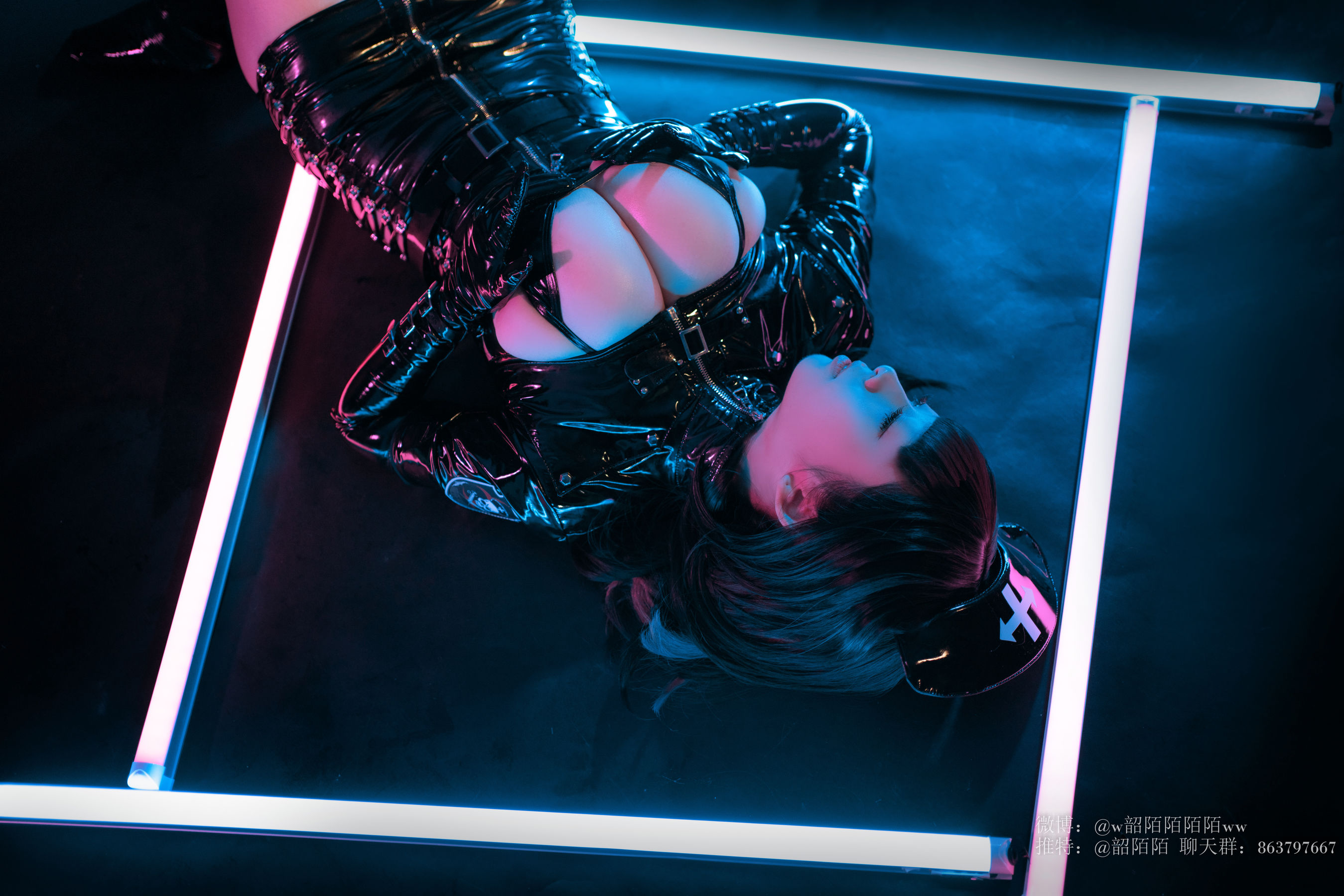 Cosplay美女韶陌陌 暗黑护士 [30P]