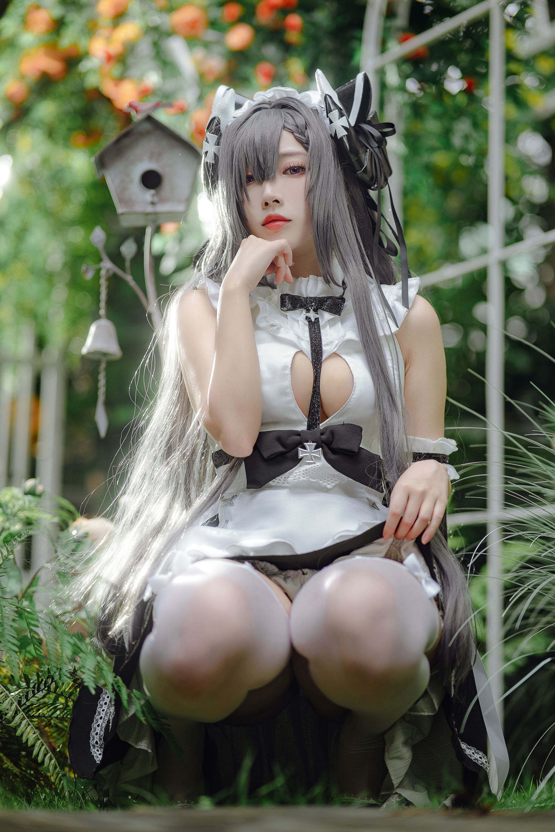 宫本桜 – 奥古斯特女仆装 [20P]