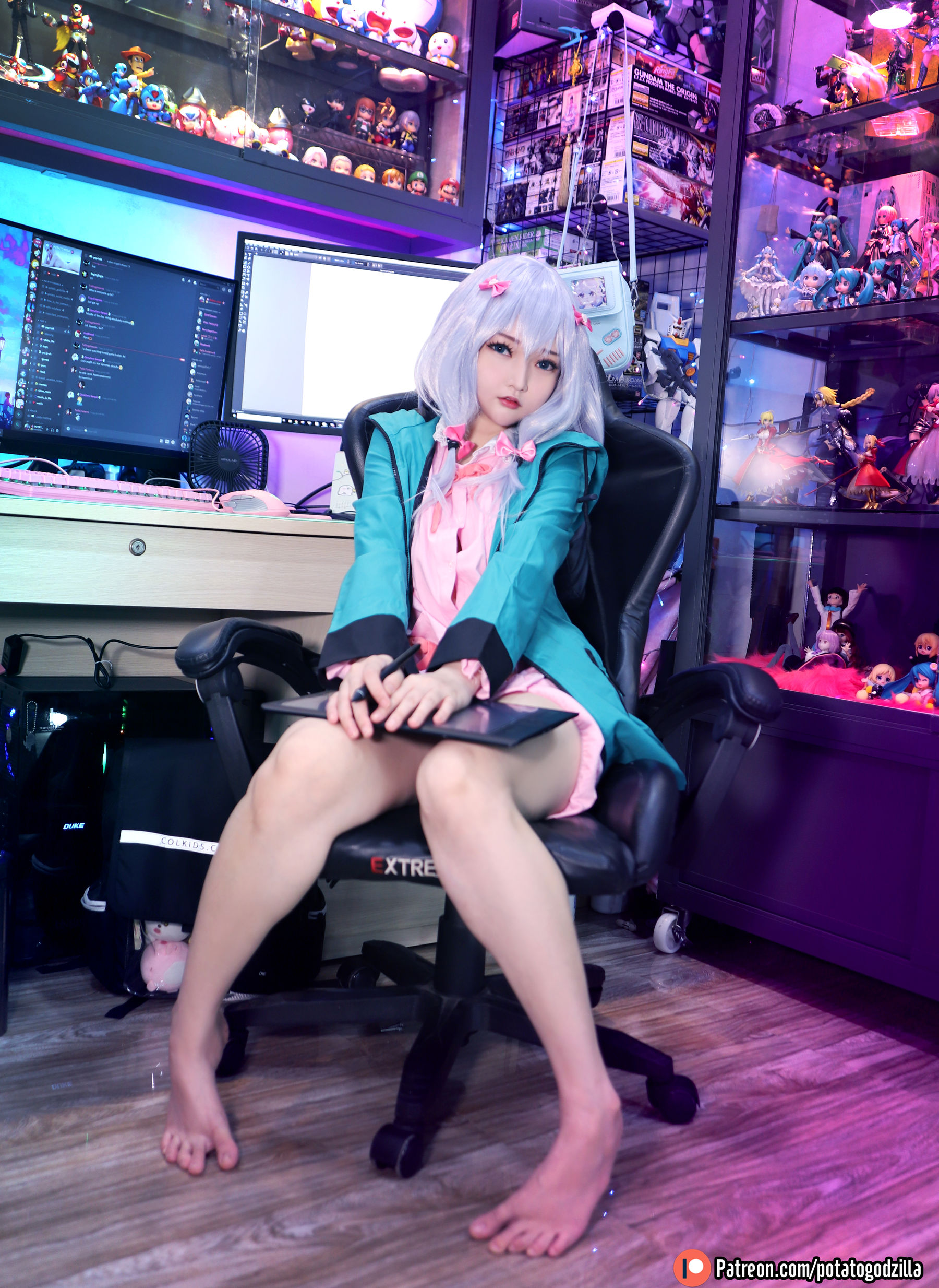 Coser小姐姐Potato Godzilla – Sagiri [39P]