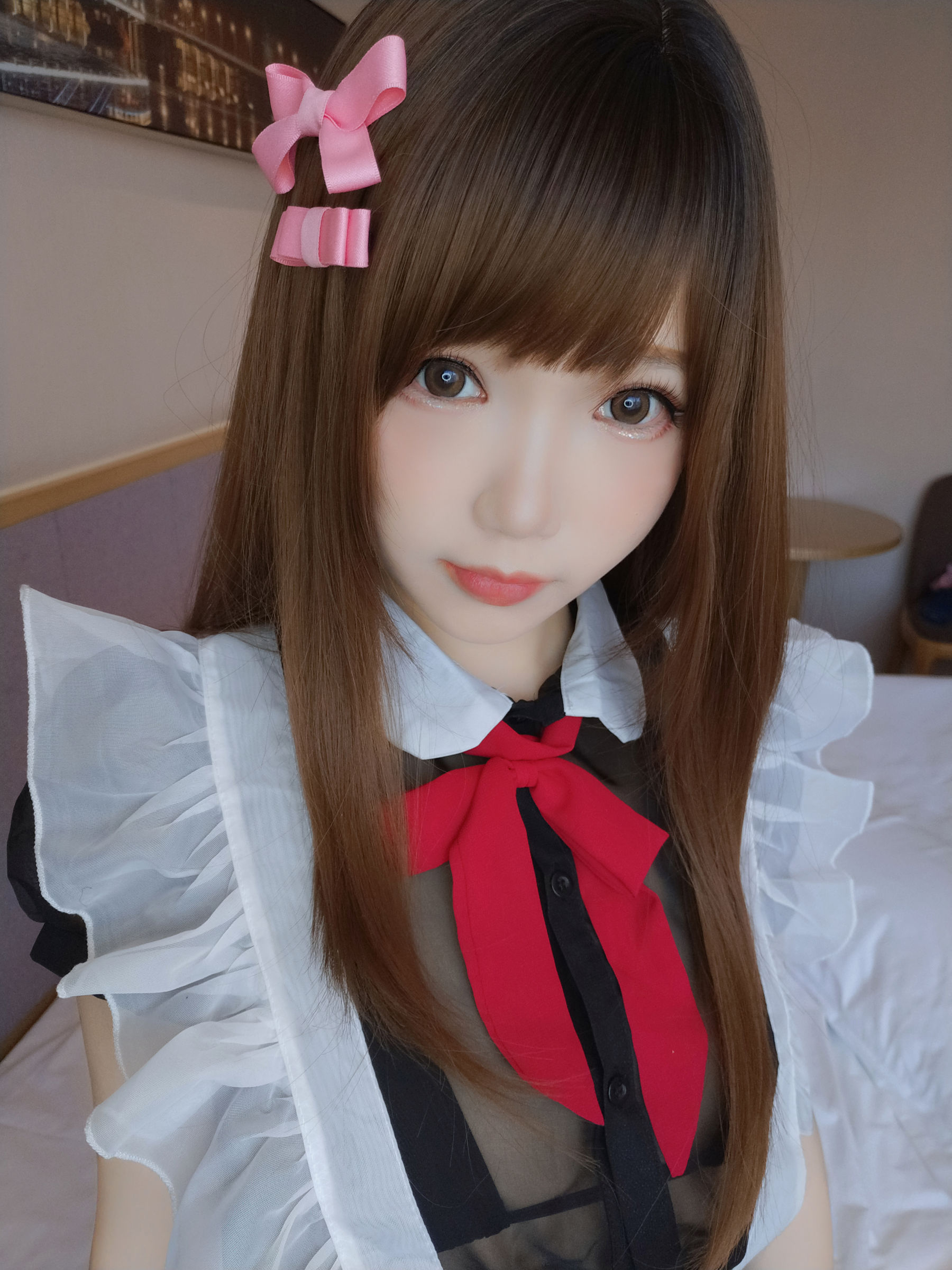 动漫博主雪晴Astra – 浴室女仆 [92P]