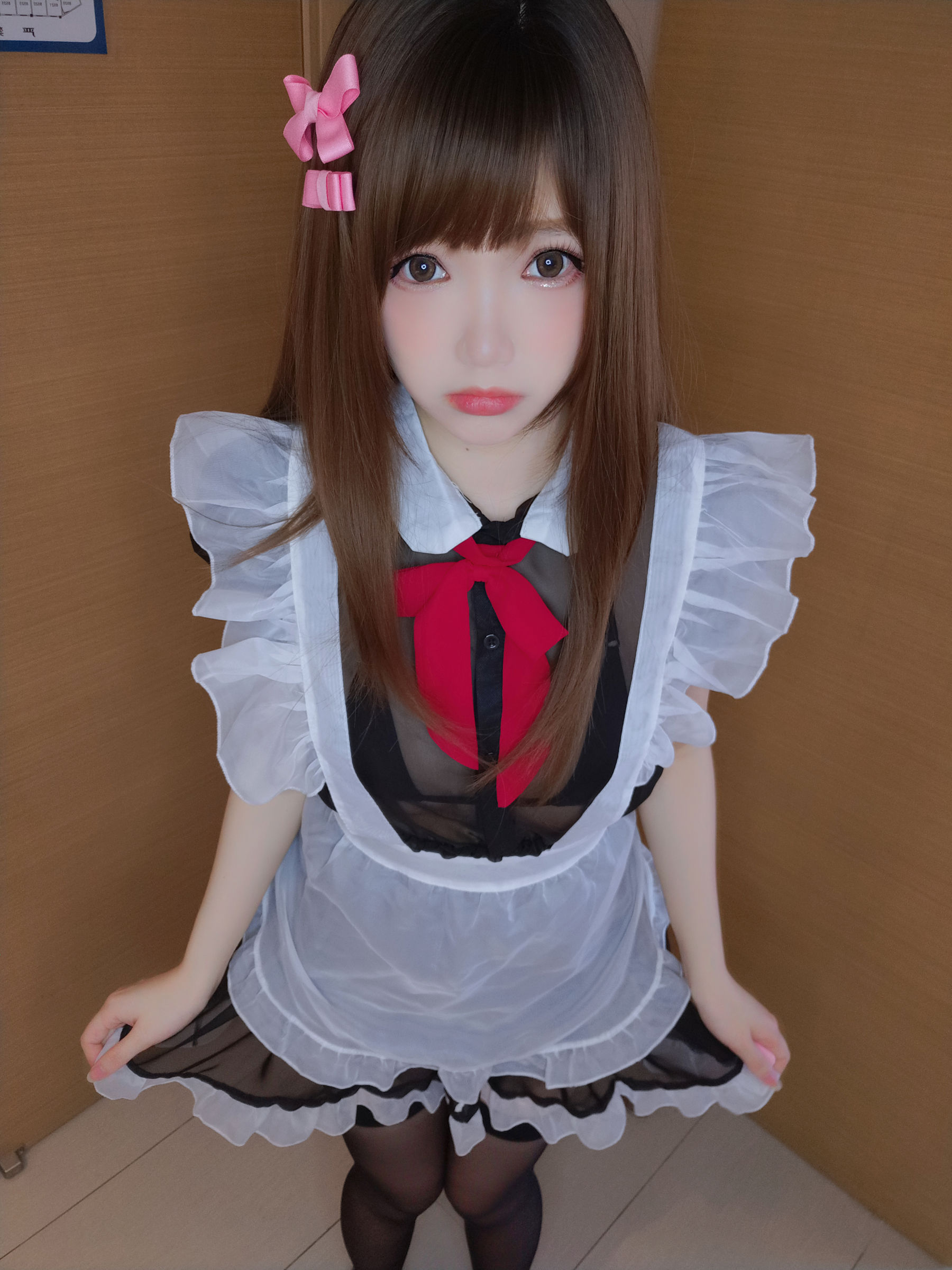 动漫博主雪晴Astra – 浴室女仆 [92P]
