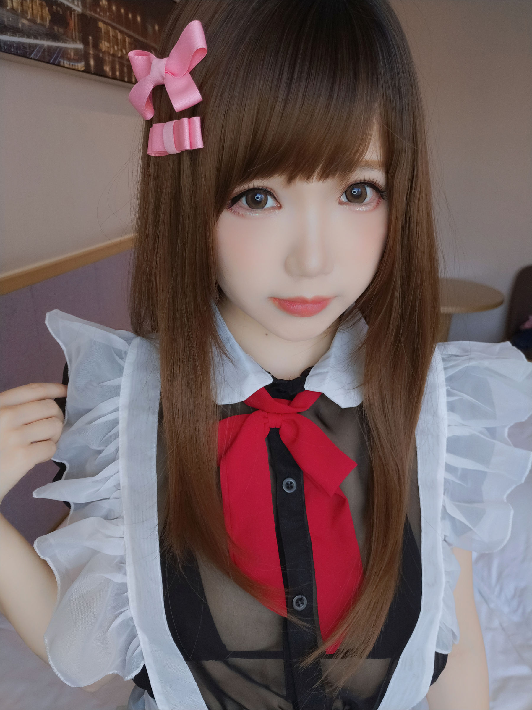 动漫博主雪晴Astra – 浴室女仆 [92P]
