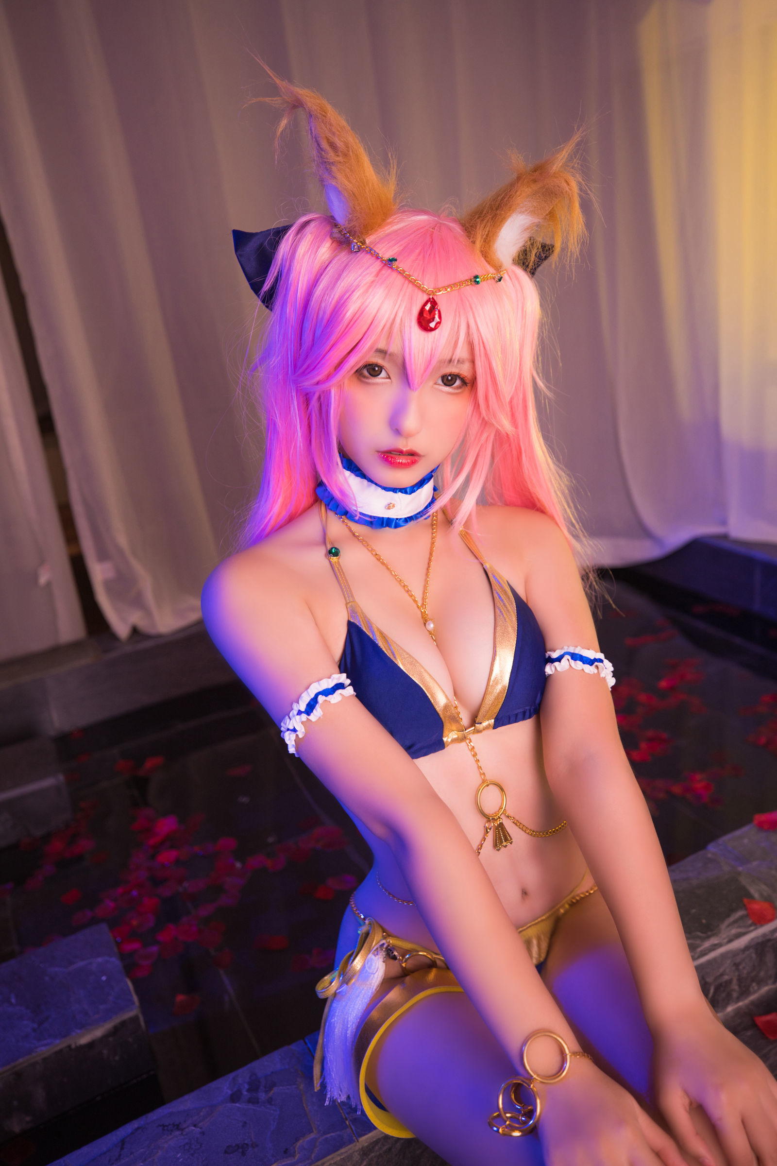 [萝莉COS] 神楽板真冬 玉藻前舞娘《Mysterious Love》 [150P]