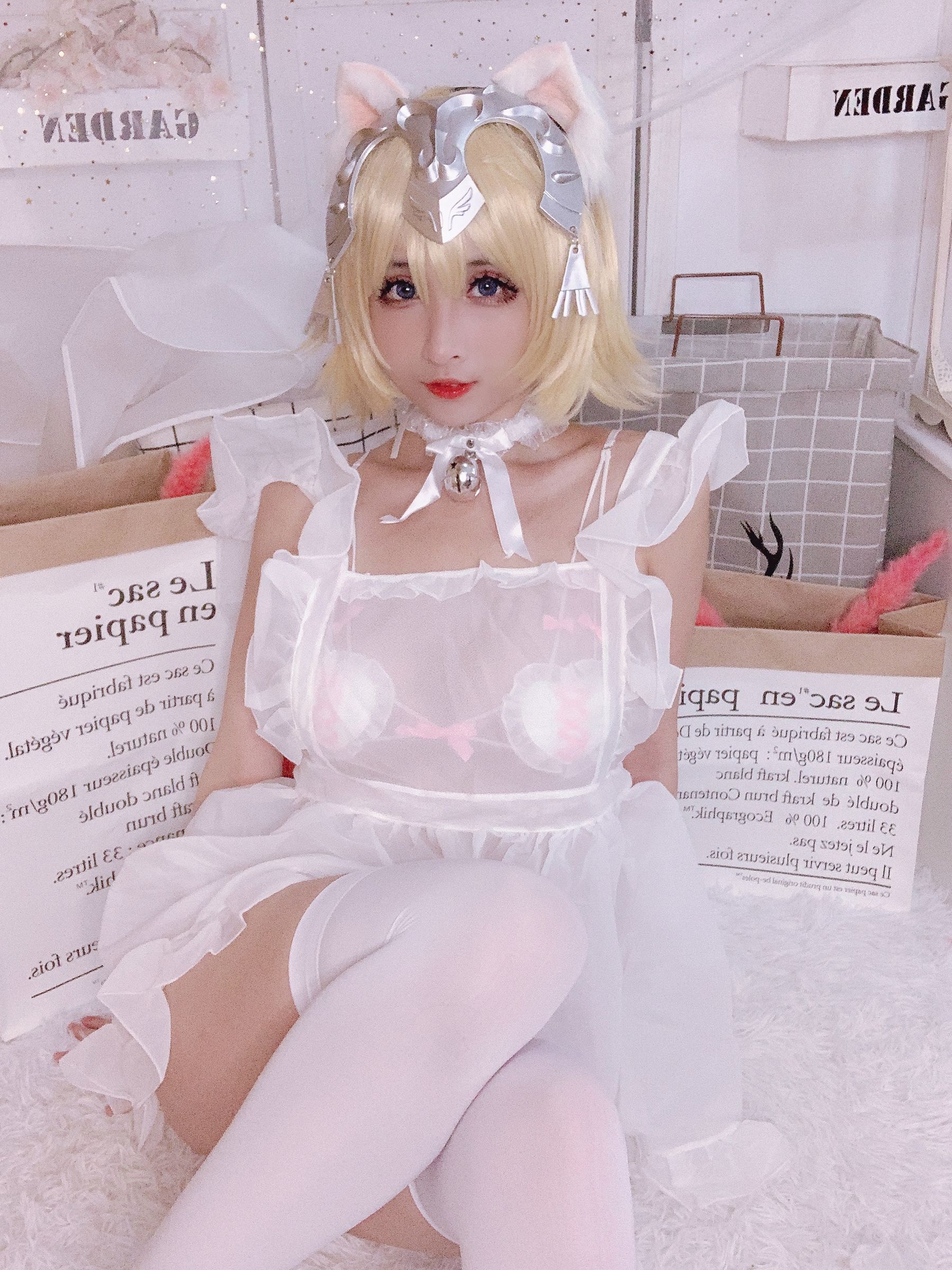 COS福利rioko凉凉子 – 白贞德女仆 [17P]