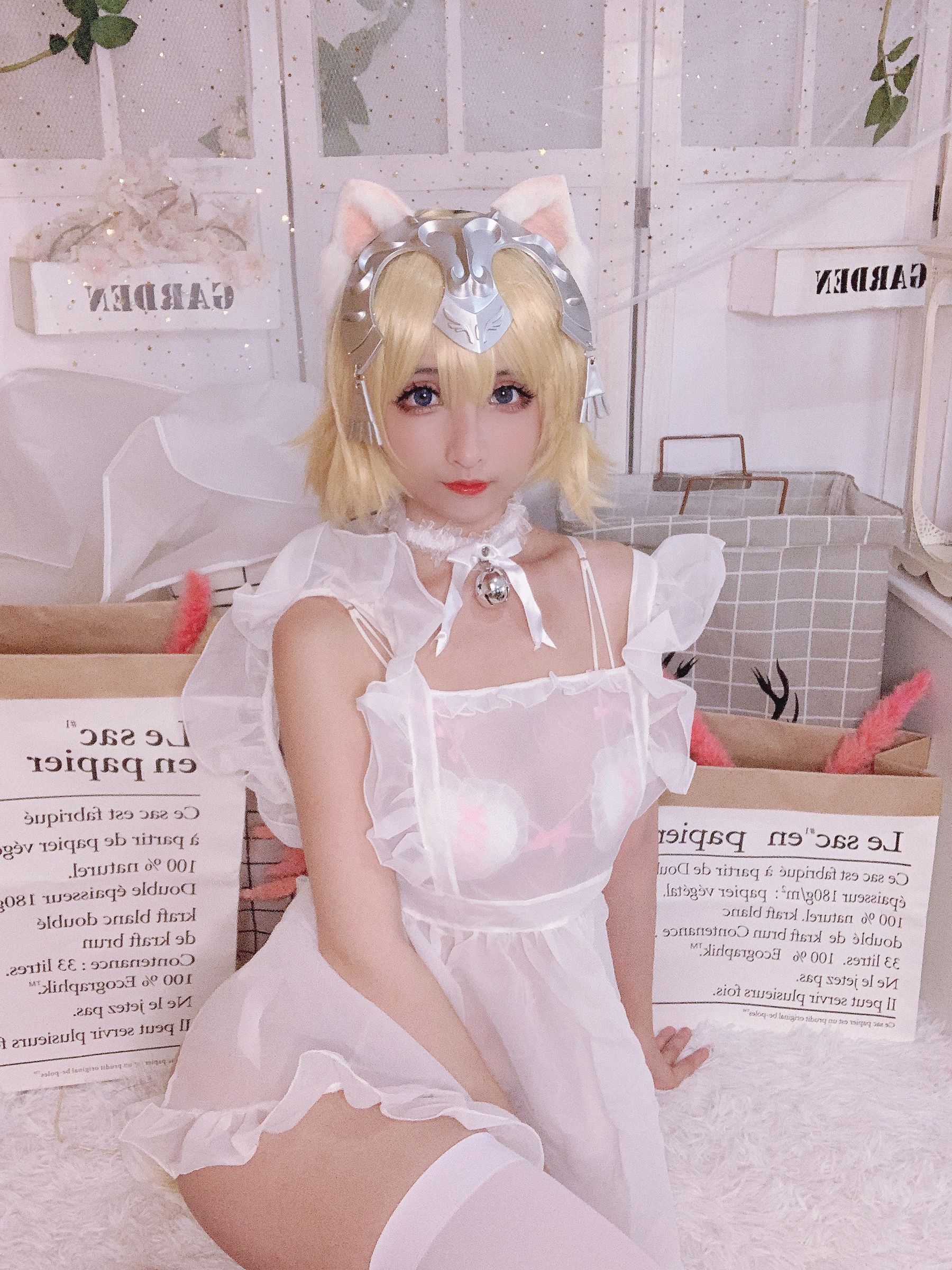COS福利rioko凉凉子 – 白贞德女仆 [17P]