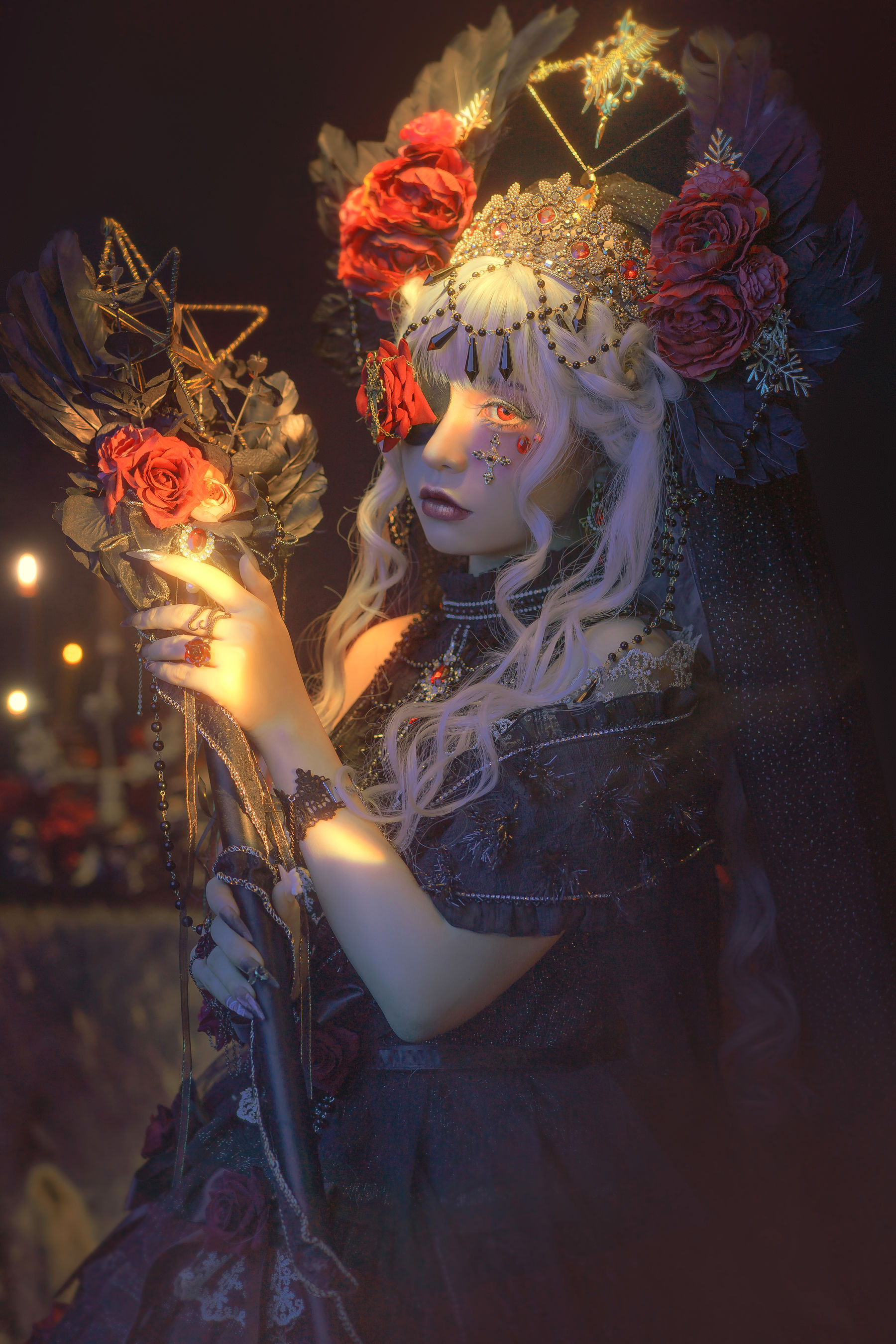 爆机少女喵小吉 – 鸦 [19P]
