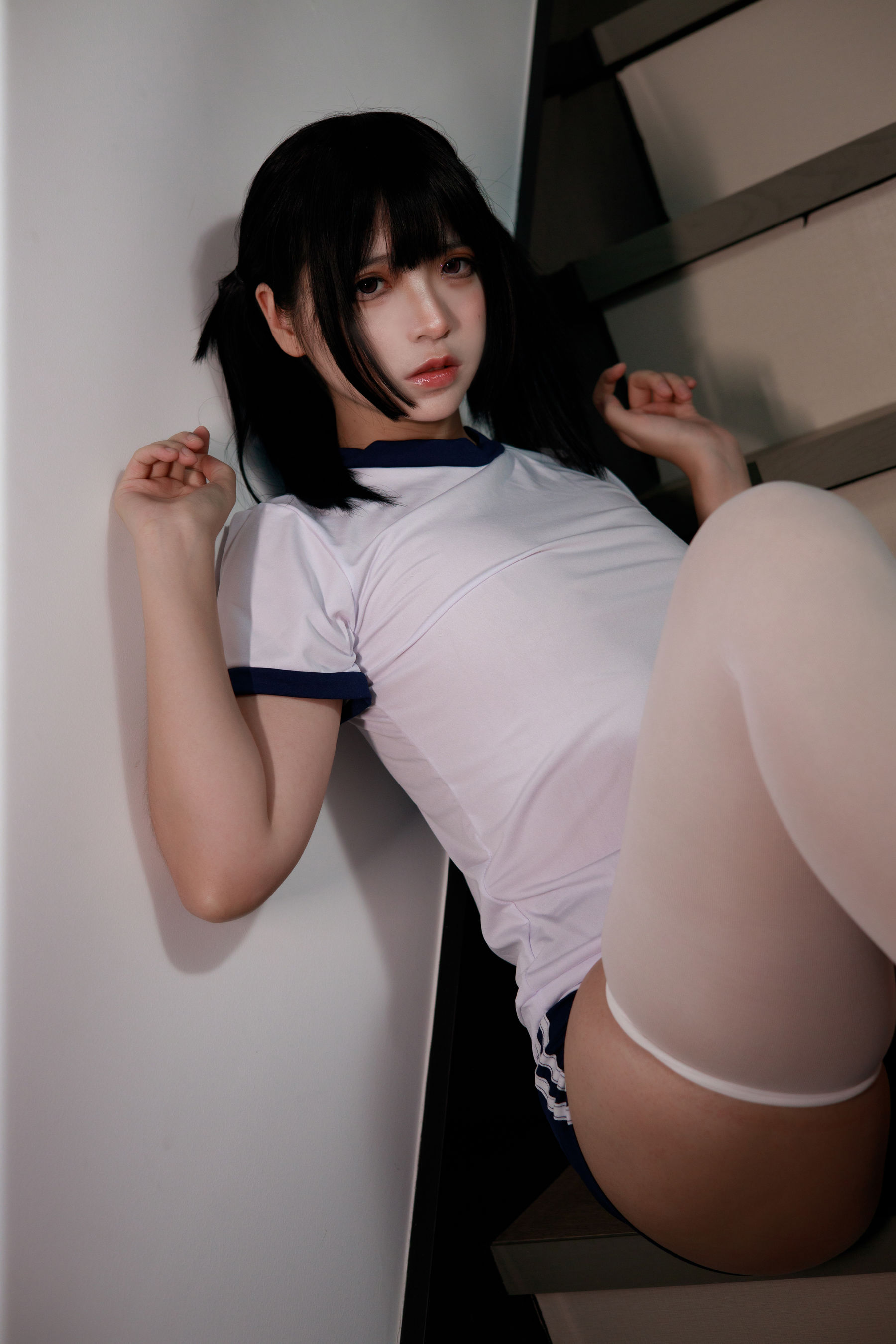 疯猫ss – 白色情人节福袋 体操服 [40P]